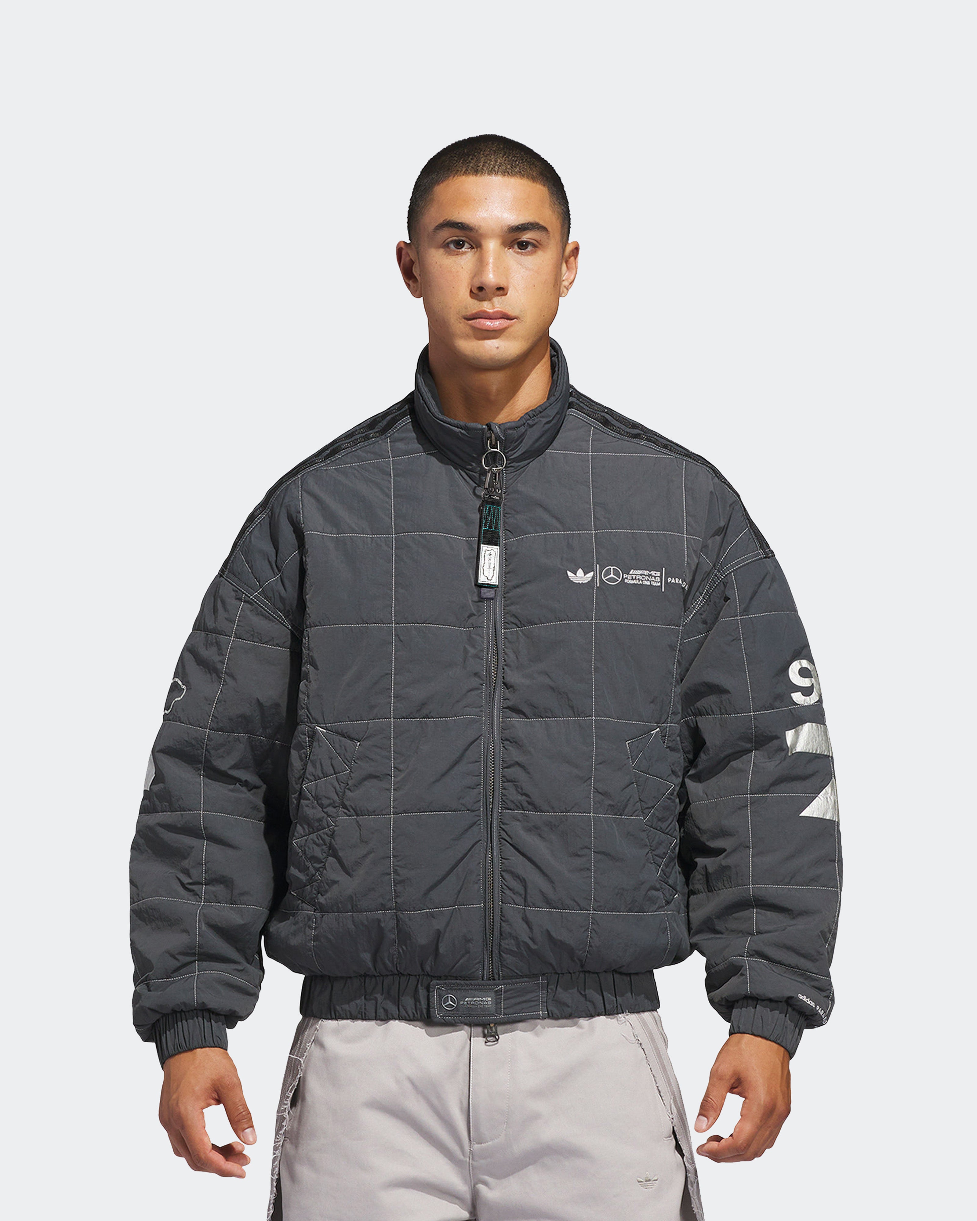 adidas para Bad Bunny x Mercedes-AMG F1 Racing Jacket Grey