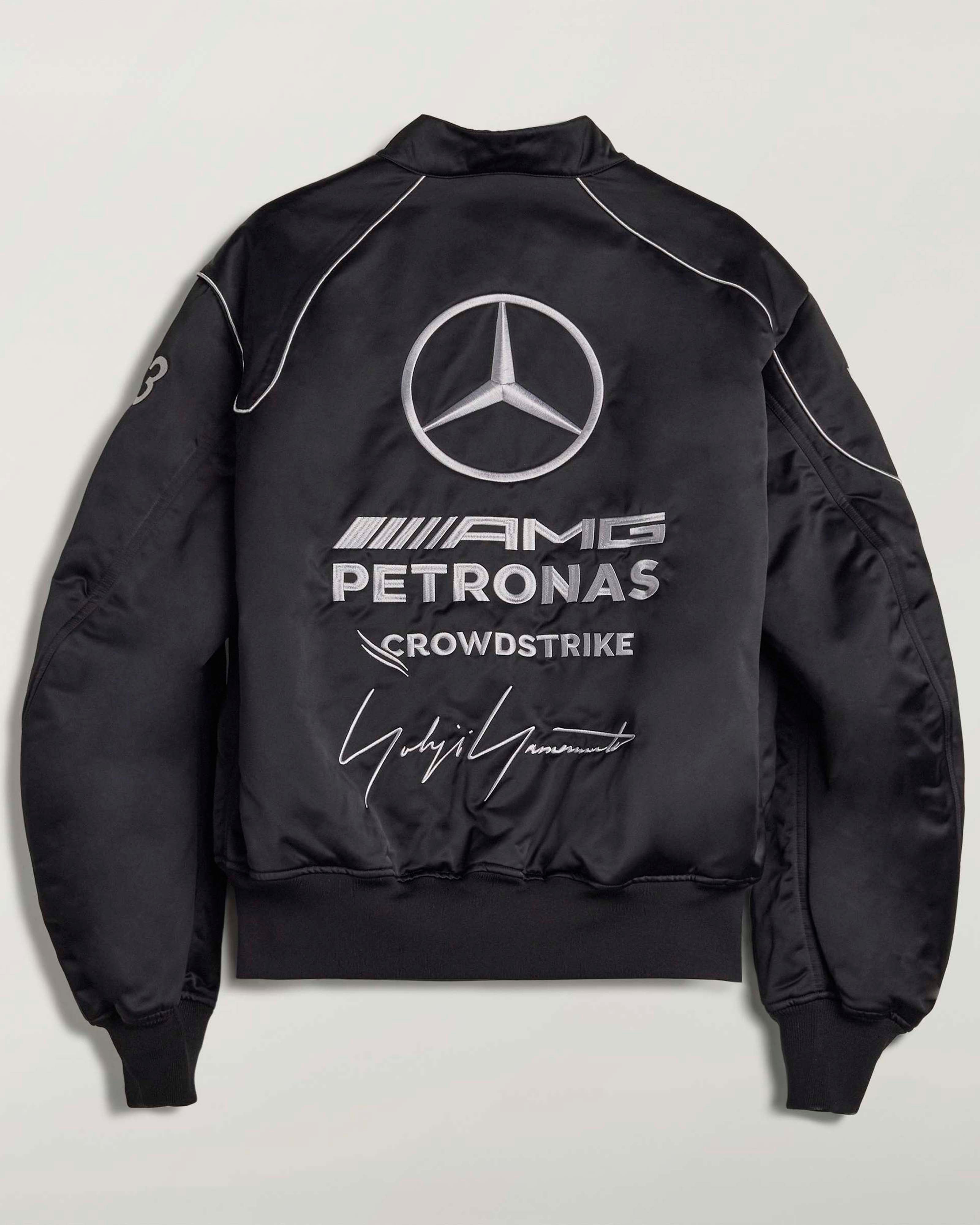 Mercedes-AMG PETRONAS F1 Team Y-3 Jacket - Black | Official 2026