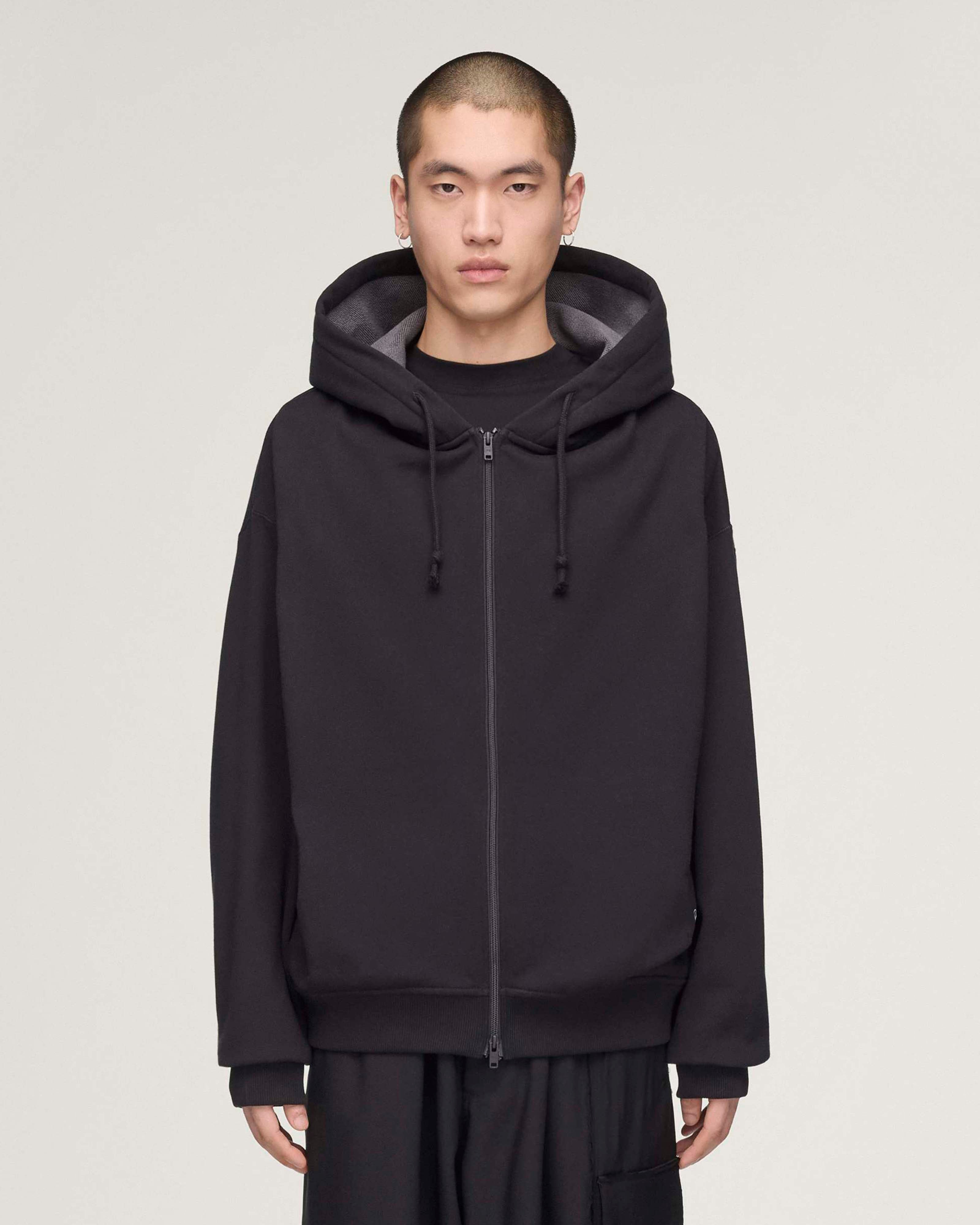 Y-3 Zip Hoody Black