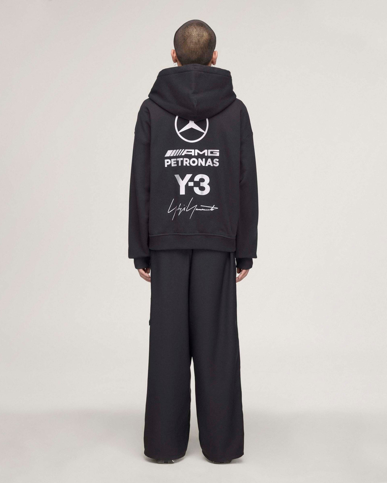 Y-3 Zip Hoody Black