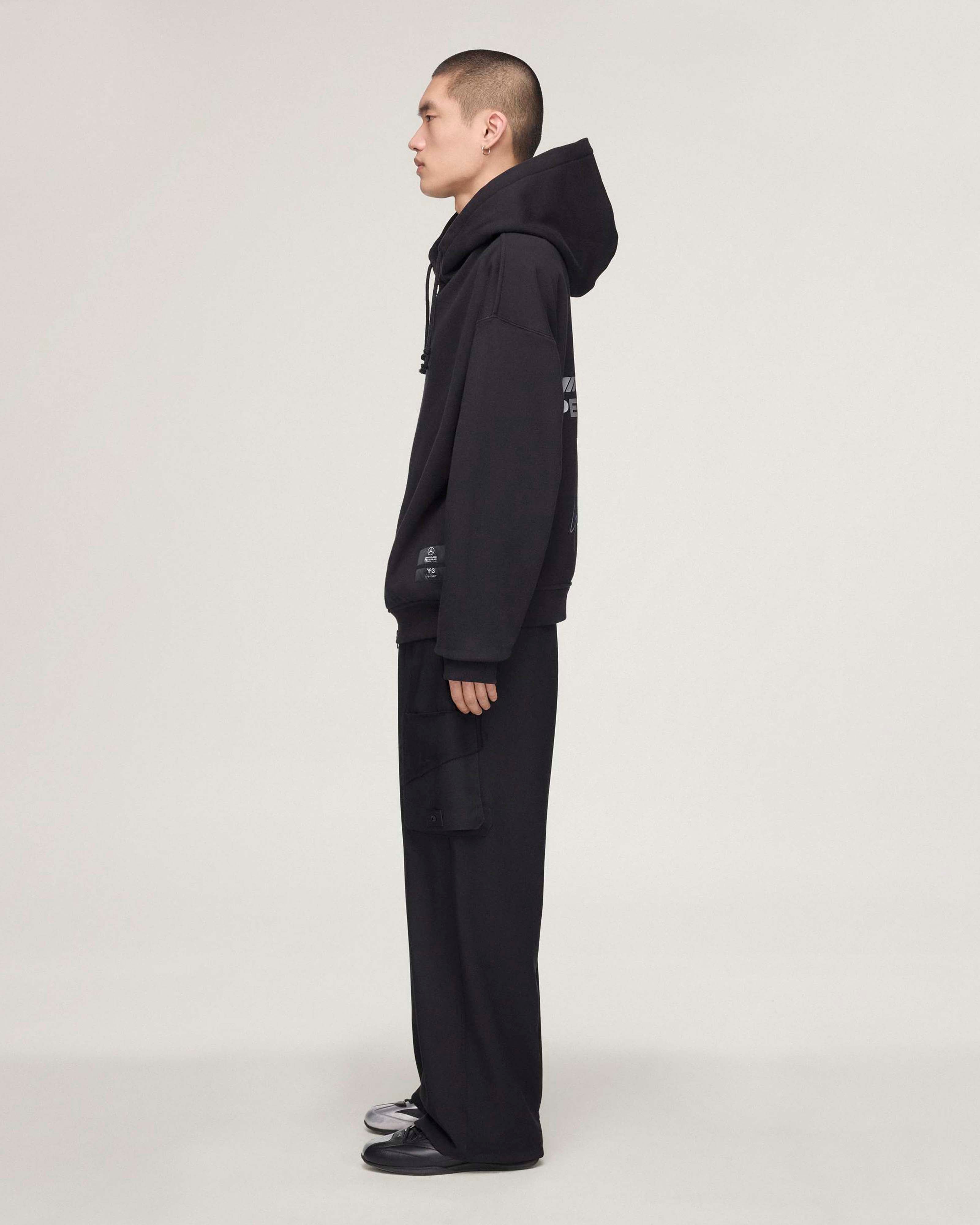 Mercedes-AMG PETRONAS F1 Team x Y-3 Zip Hoody - Black | Official