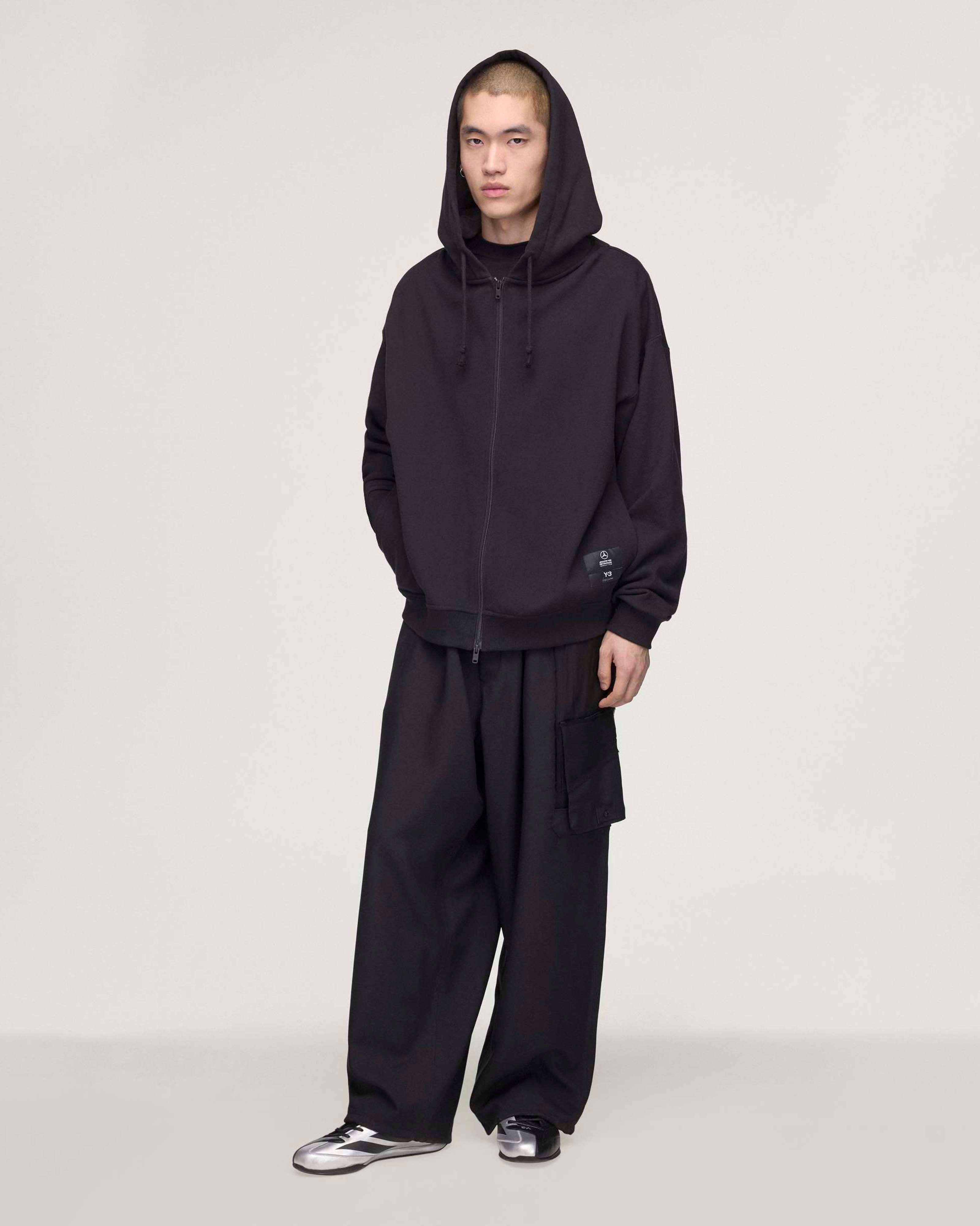 Y-3 Zip Hoody Black