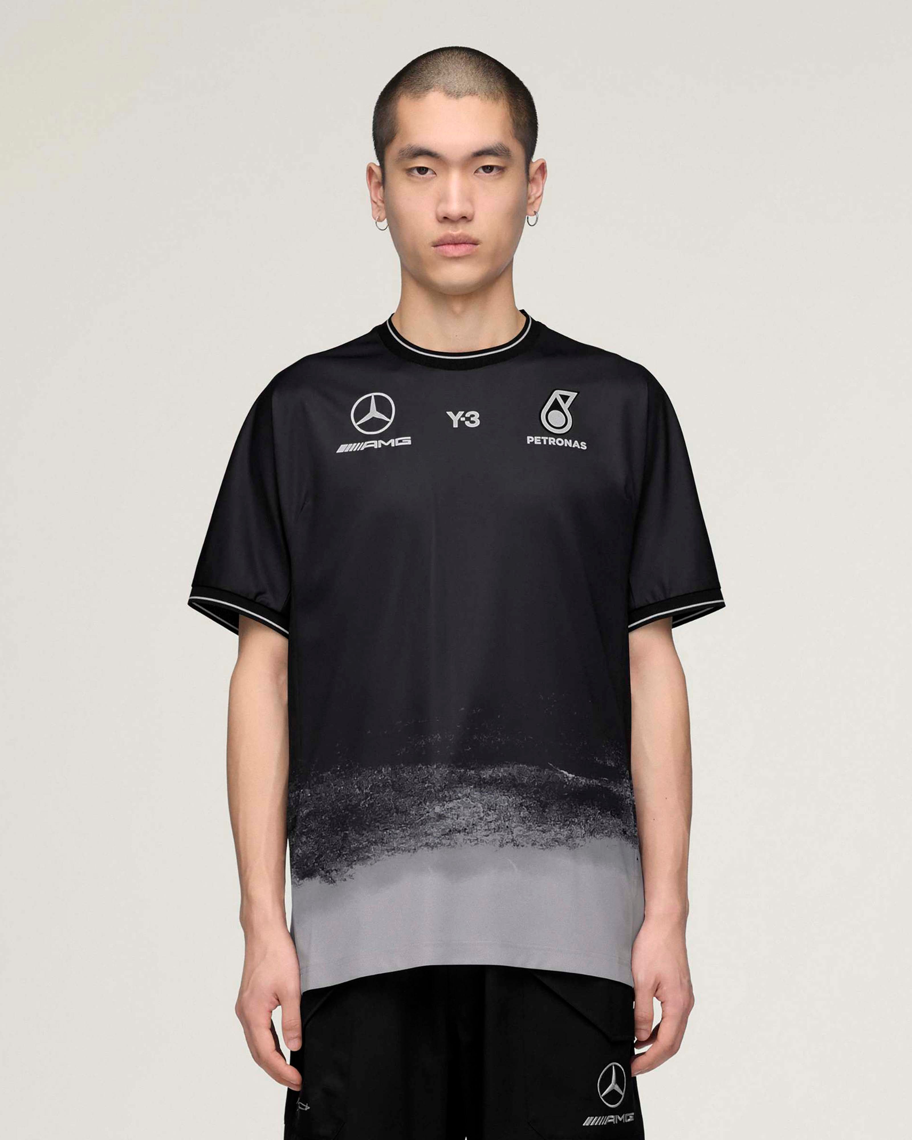 Y-3 Short-Sleeve Mechanics Tee Black