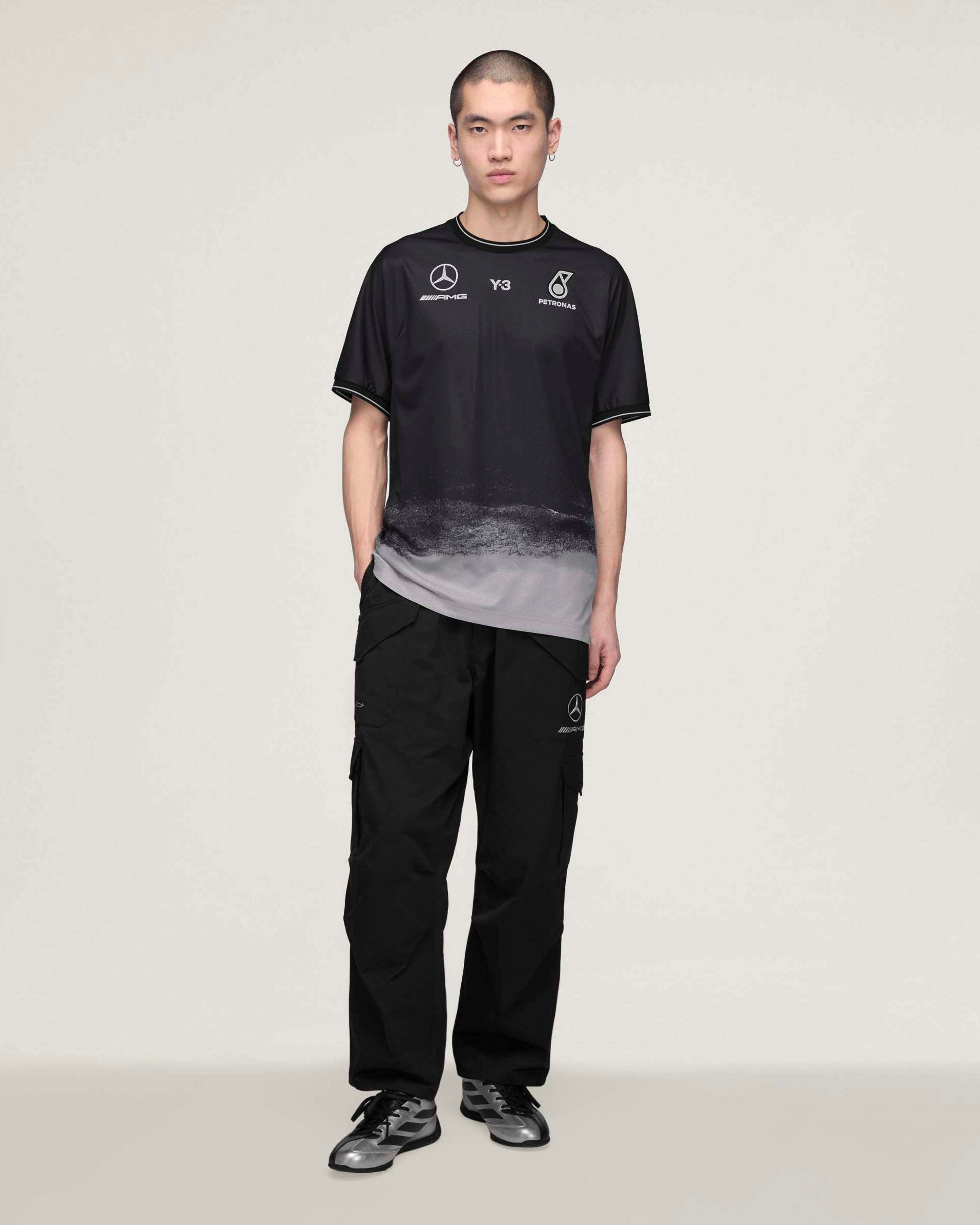 Y-3 Short-Sleeve Mechanics Tee Black
