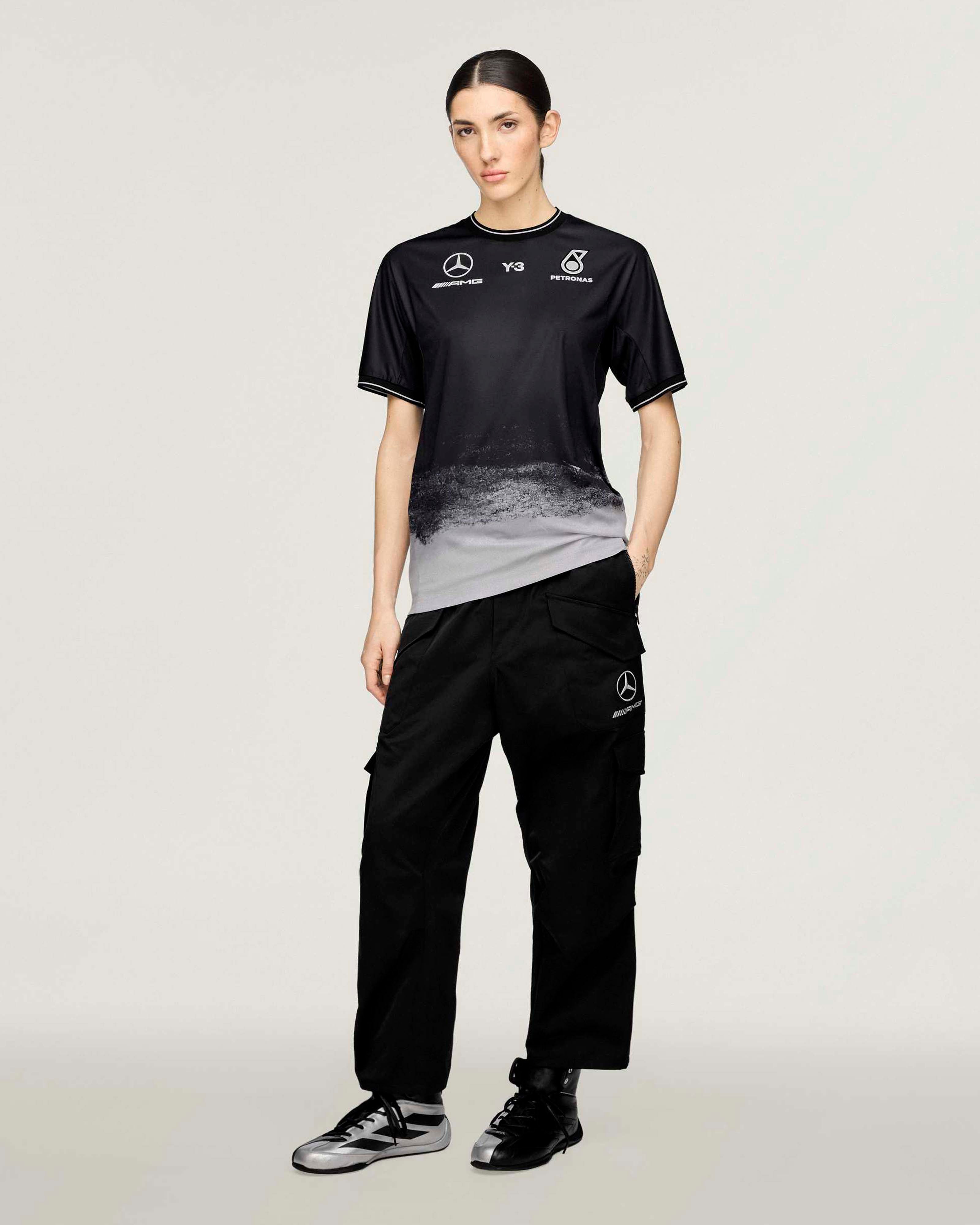 Y-3 Short-Sleeve Mechanics Tee Black