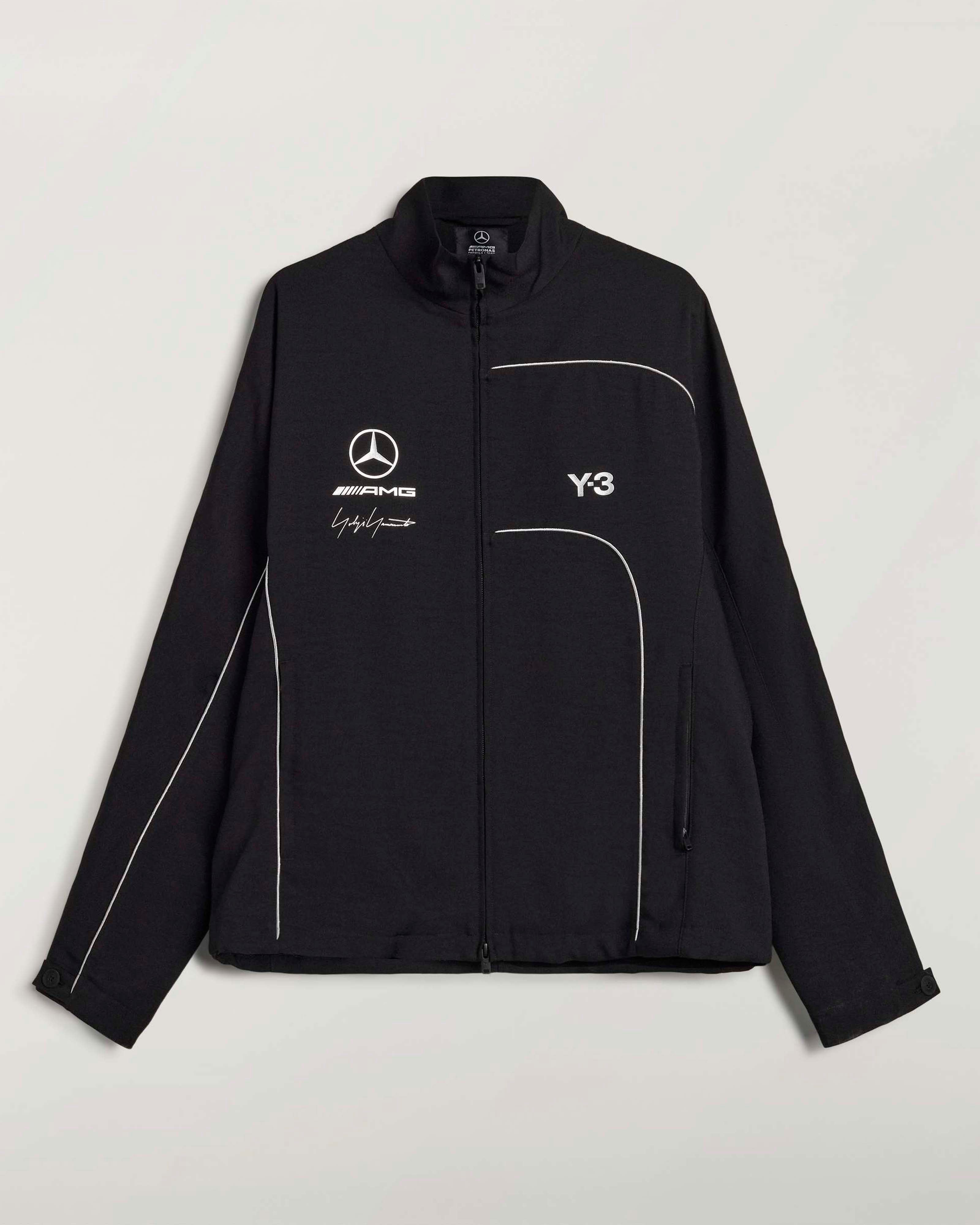 2026 Y-3 Team Jacket - Black | Mercedes-AMG PETRONAS F1 Team x Y-3