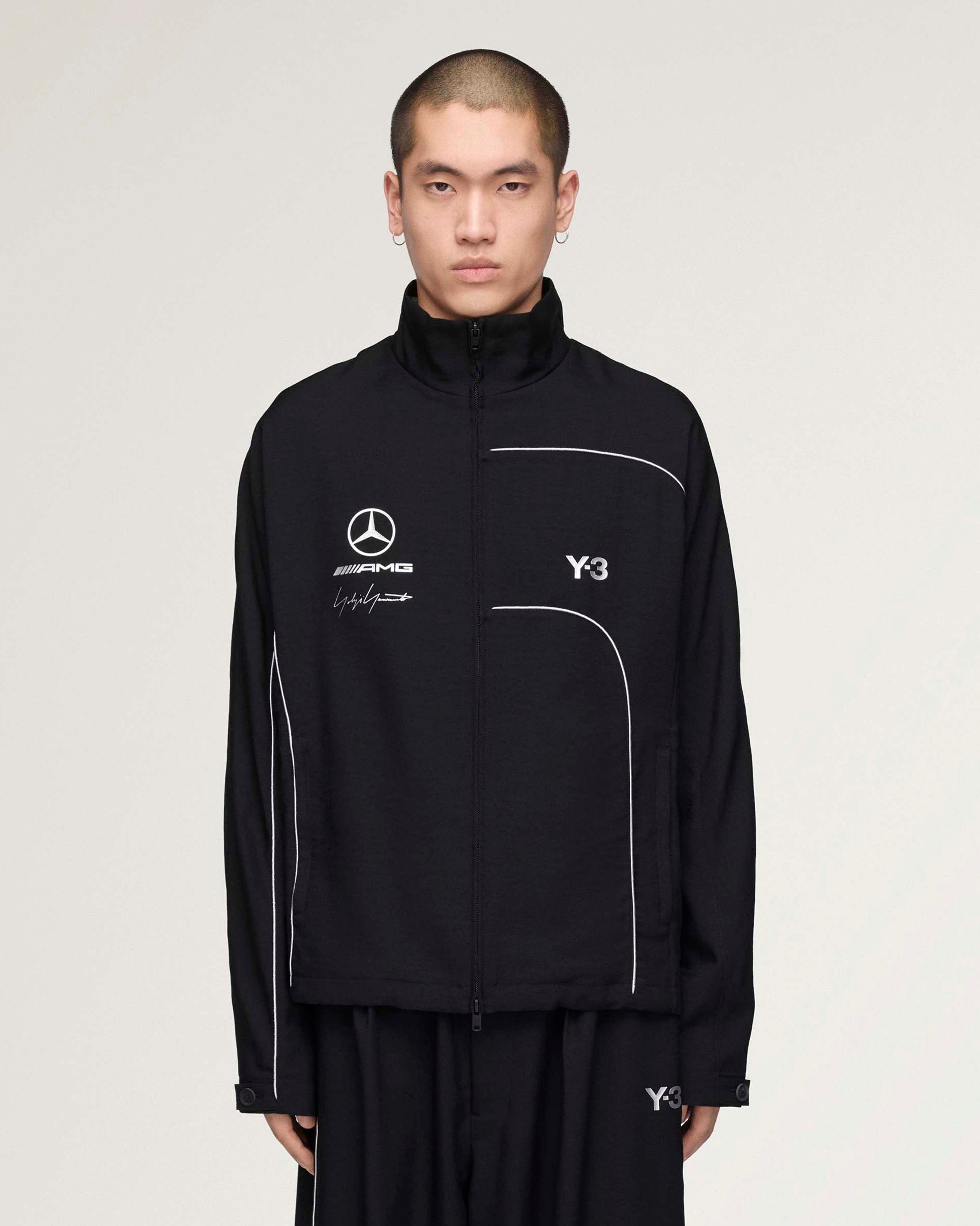 2026 Y-3 Team Jacket - Black | Mercedes-AMG PETRONAS F1 Team x Y-3