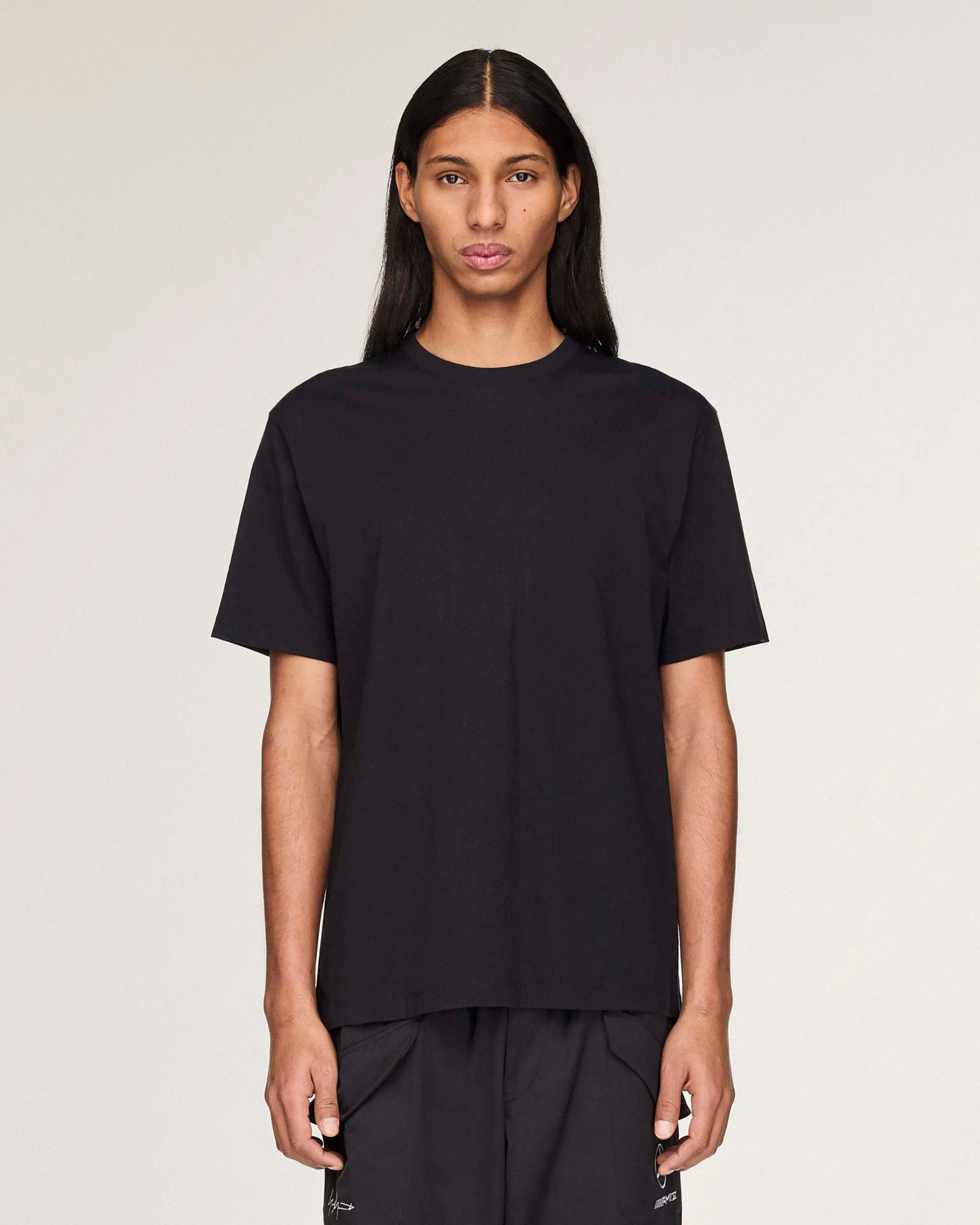 Y-3 Logo Short-Sleeve T-shirt Black