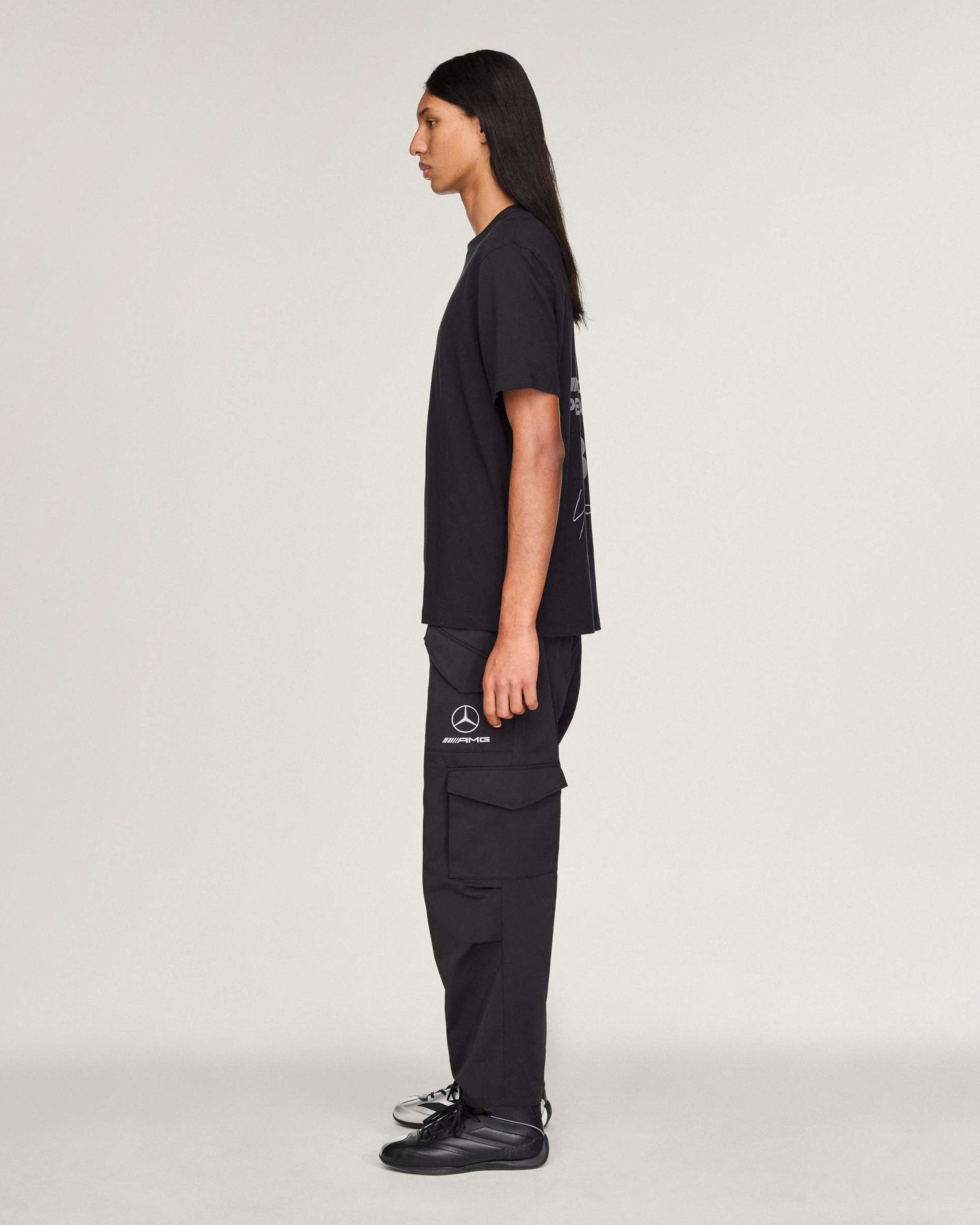 Y-3 Logo Short-Sleeve T-shirt Black