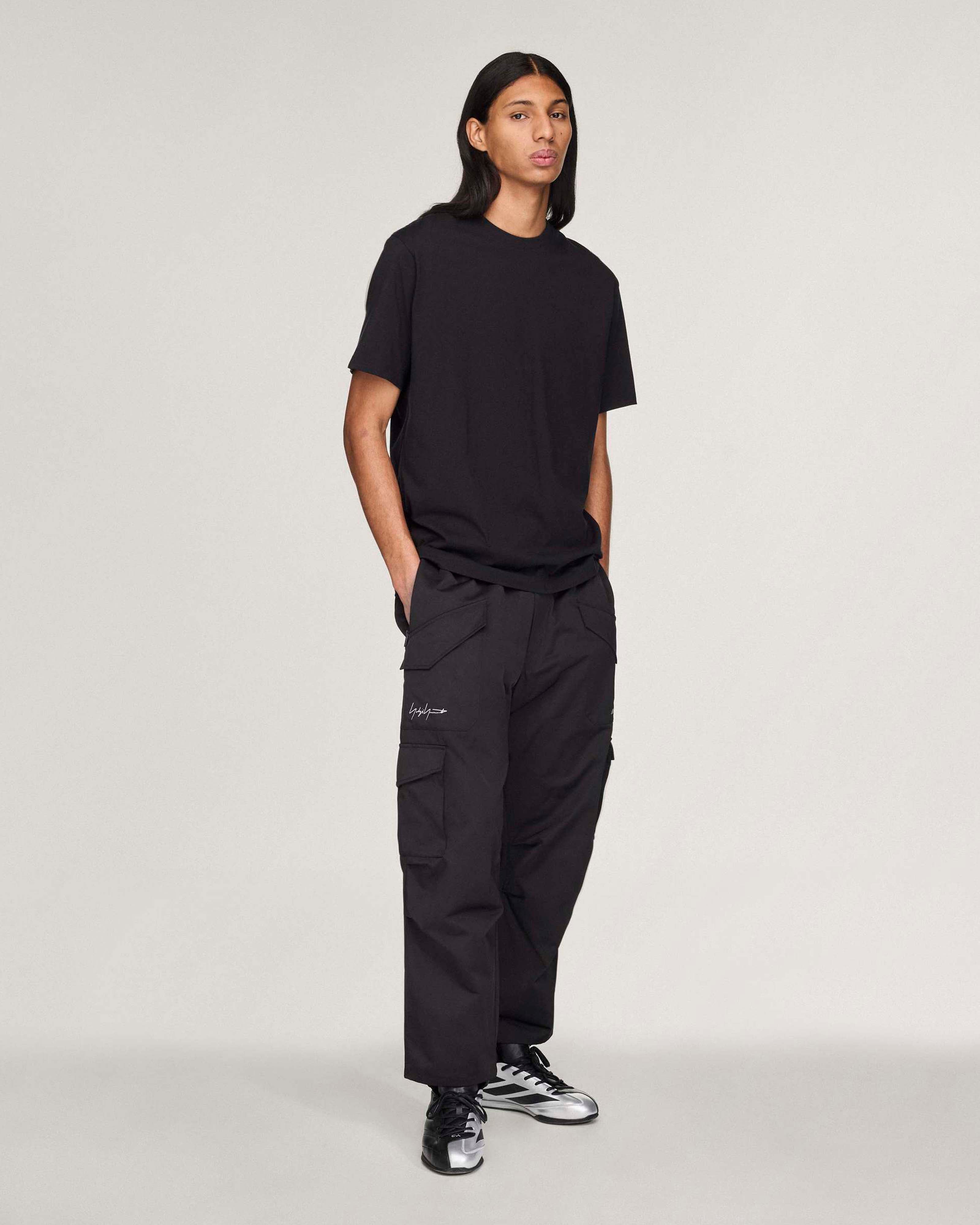 Y-3 Logo Short-Sleeve T-shirt Black