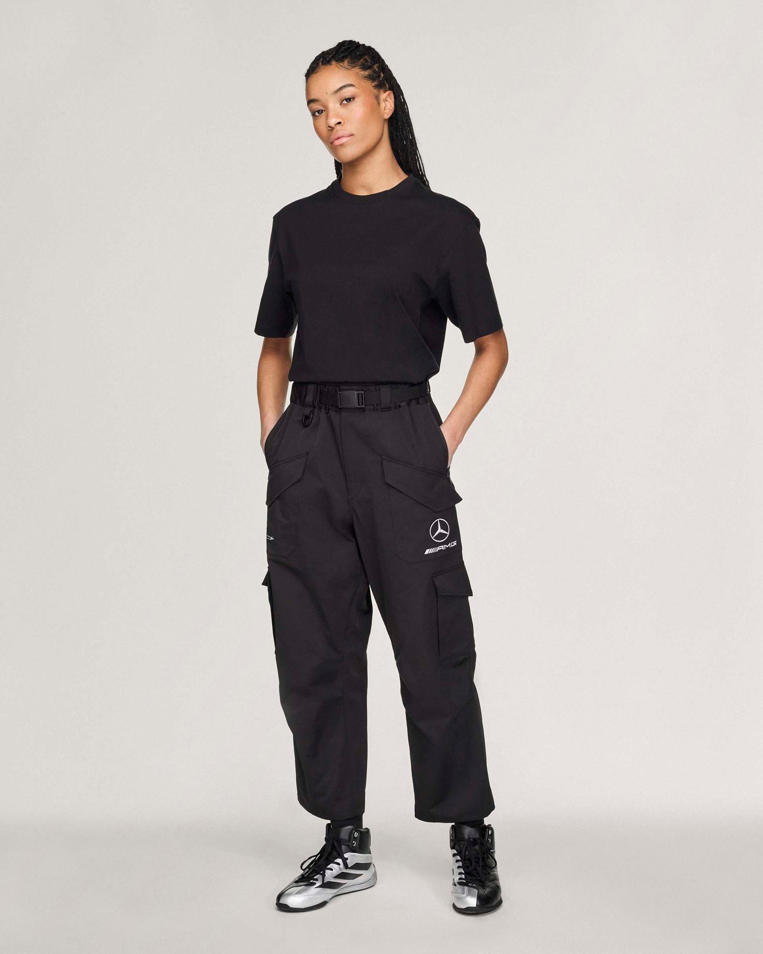 Y-3 Logo Short-Sleeve T-shirt Black