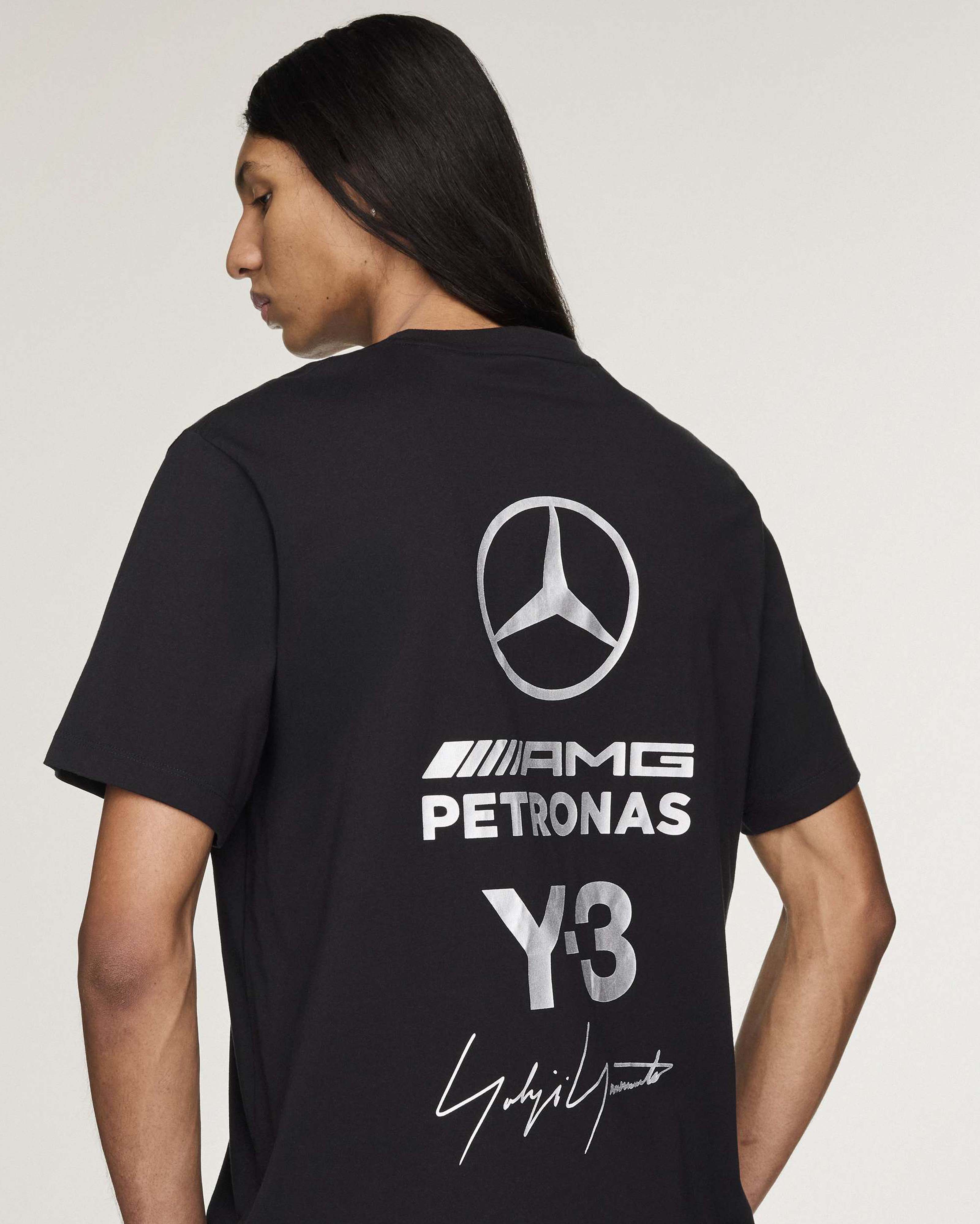 Y-3 Logo Short-Sleeve T-shirt Black