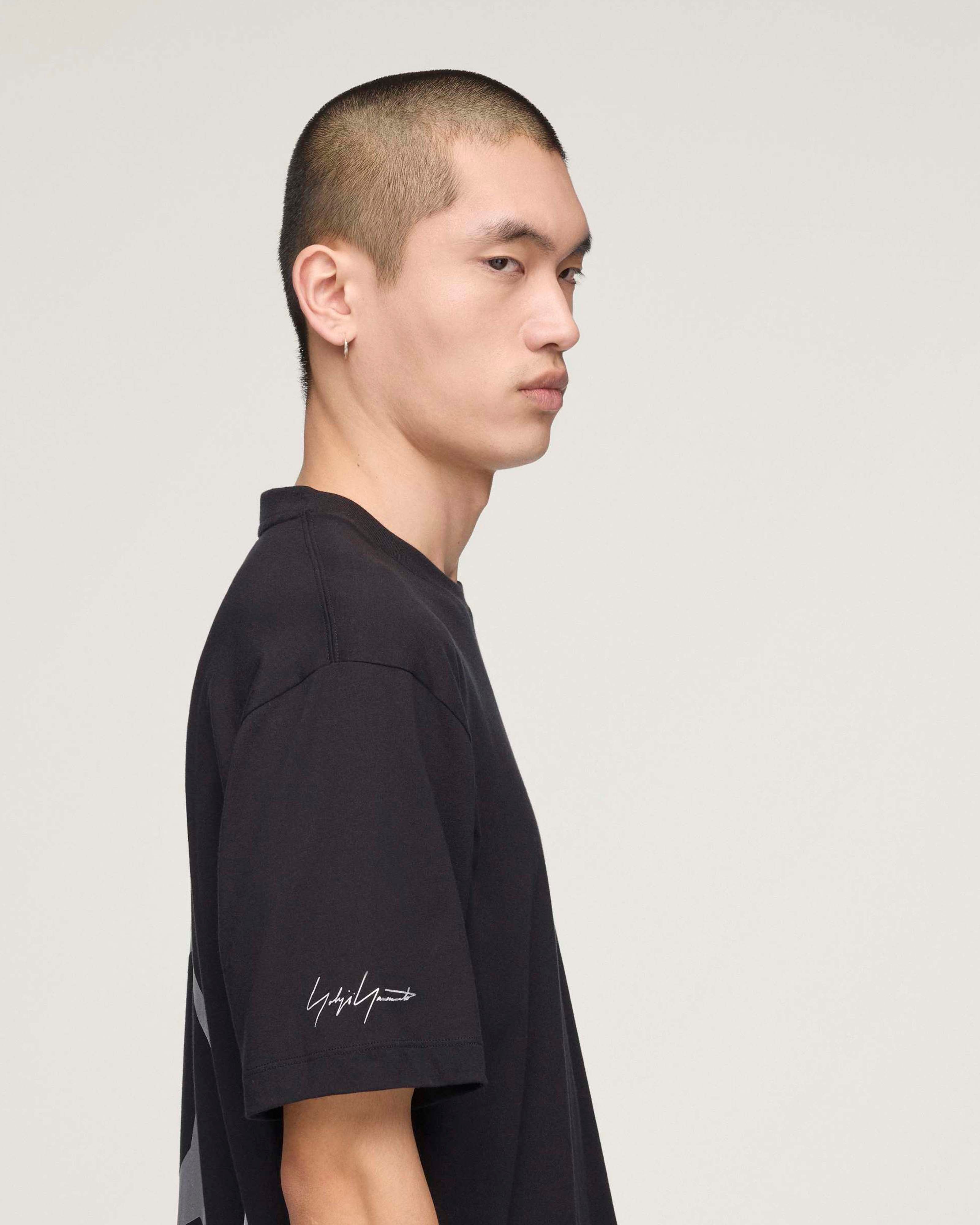 Y-3 Star Logo Short-Sleeve T-shirt Black