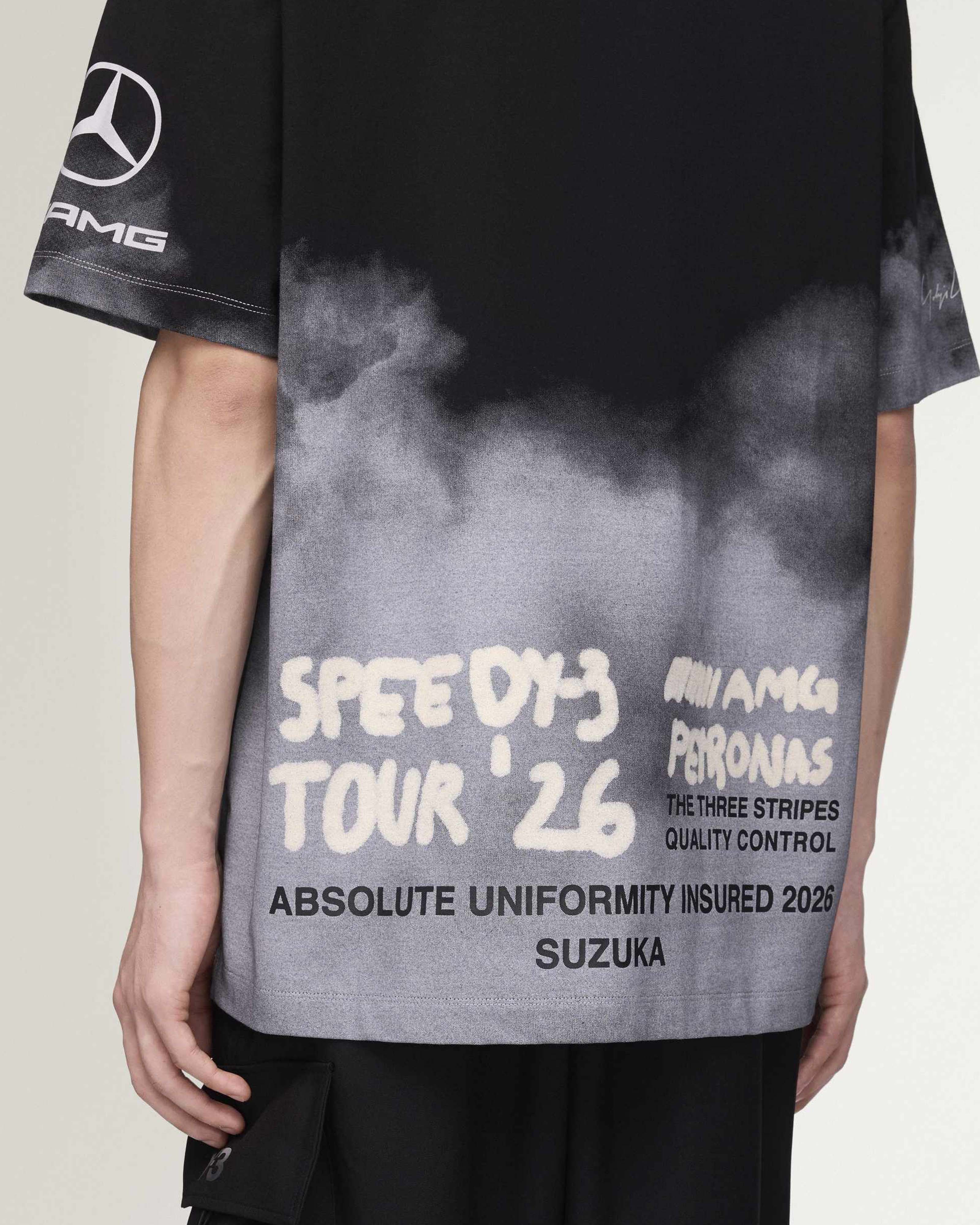 Mercedes-AMG PETRONAS F1 Team Y-3 Tour Short-Sleeve T-shirt
