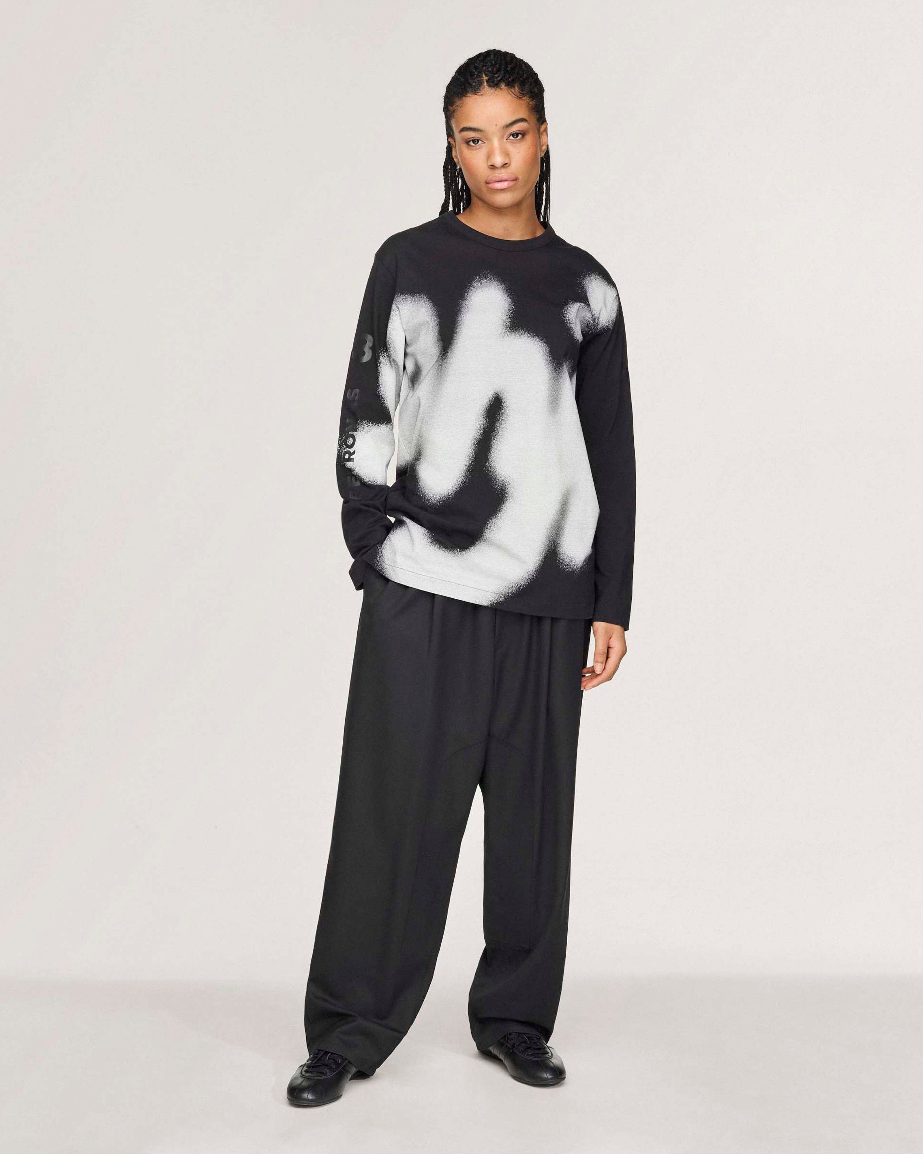 Y-3 Yohji Long-Sleeve T-shirt Black