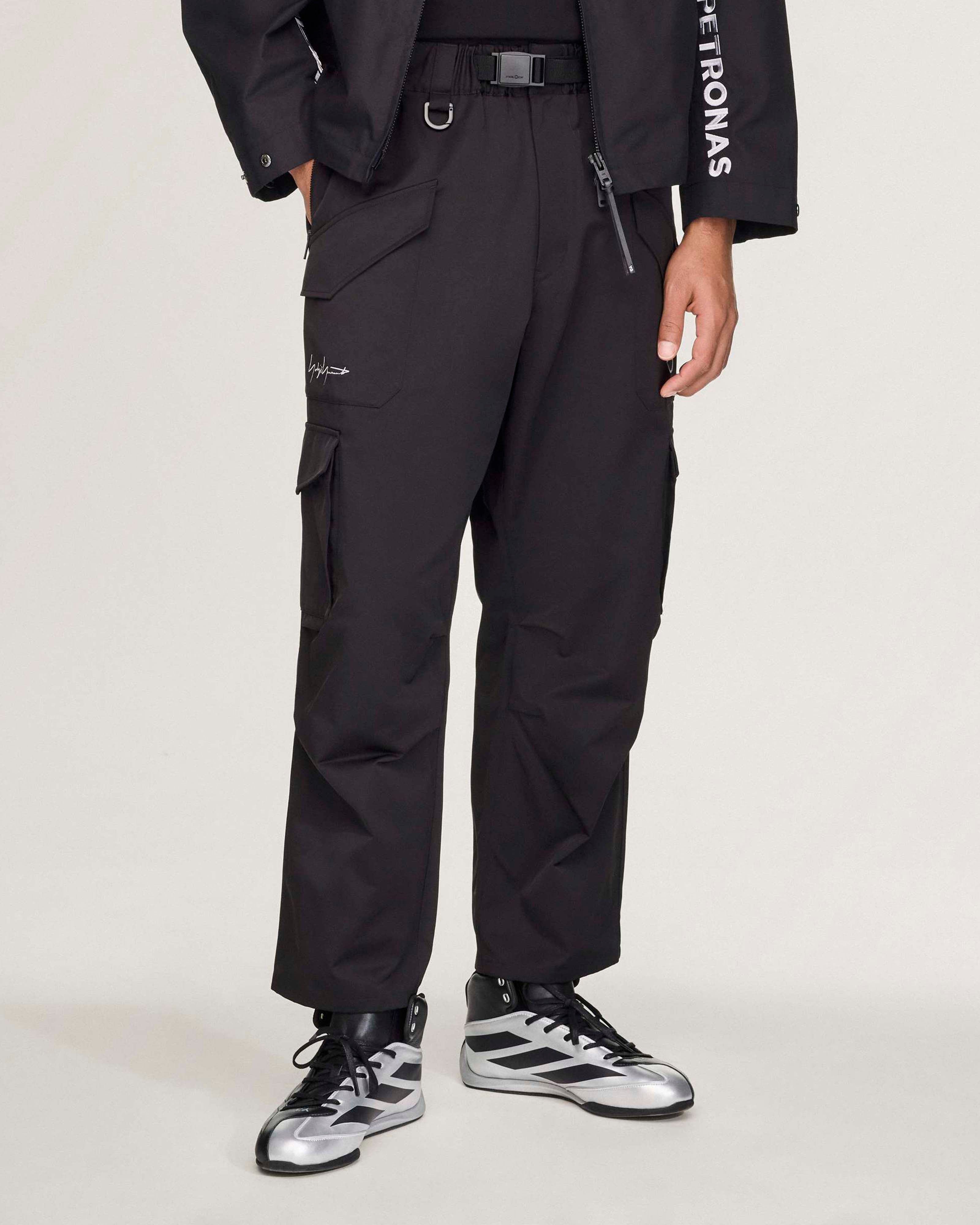 Y-3 Cargo Trousers Black