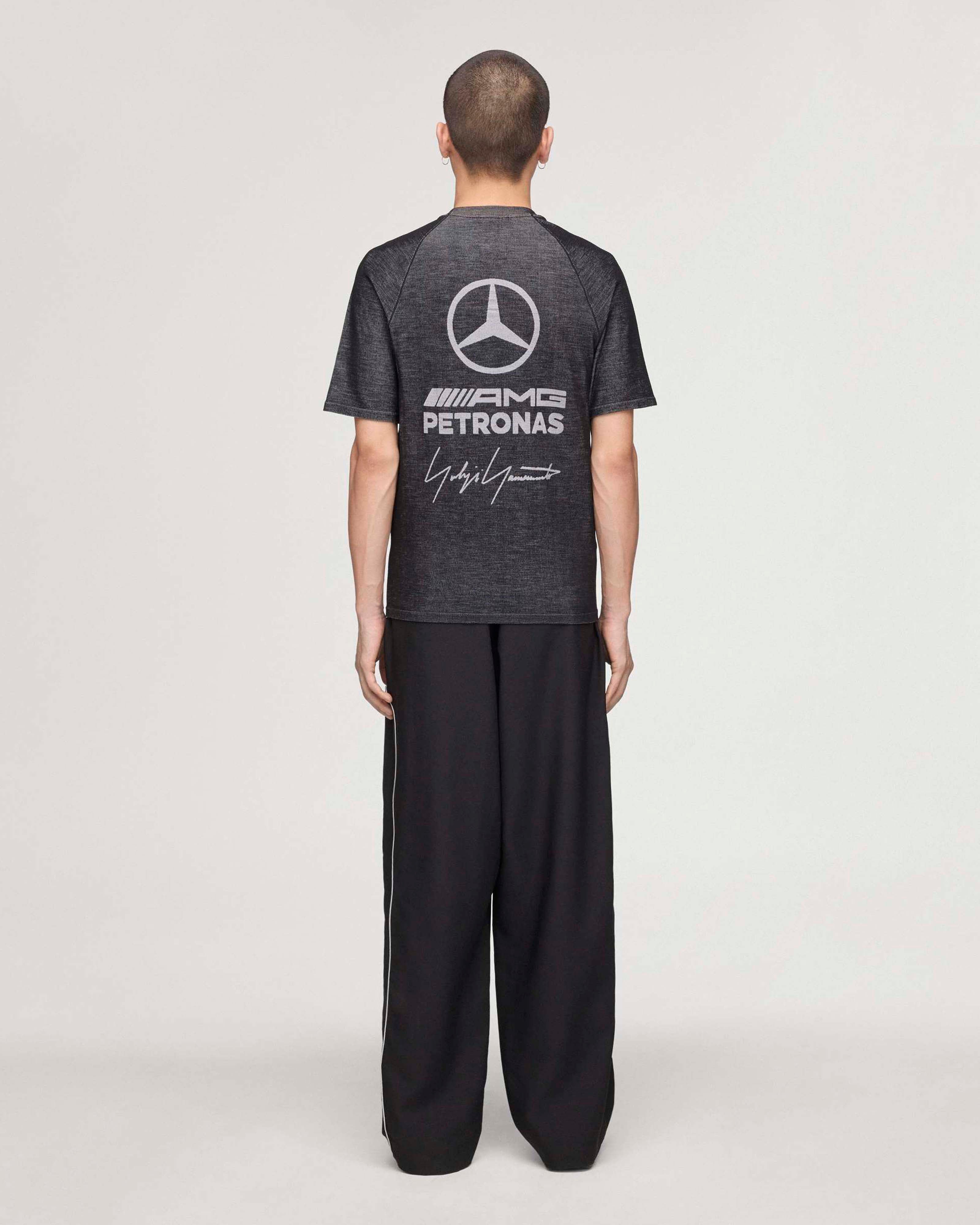 Y-3 Engineered T-shirt - Black (2026) | Mercedes-AMG PETRONAS F1