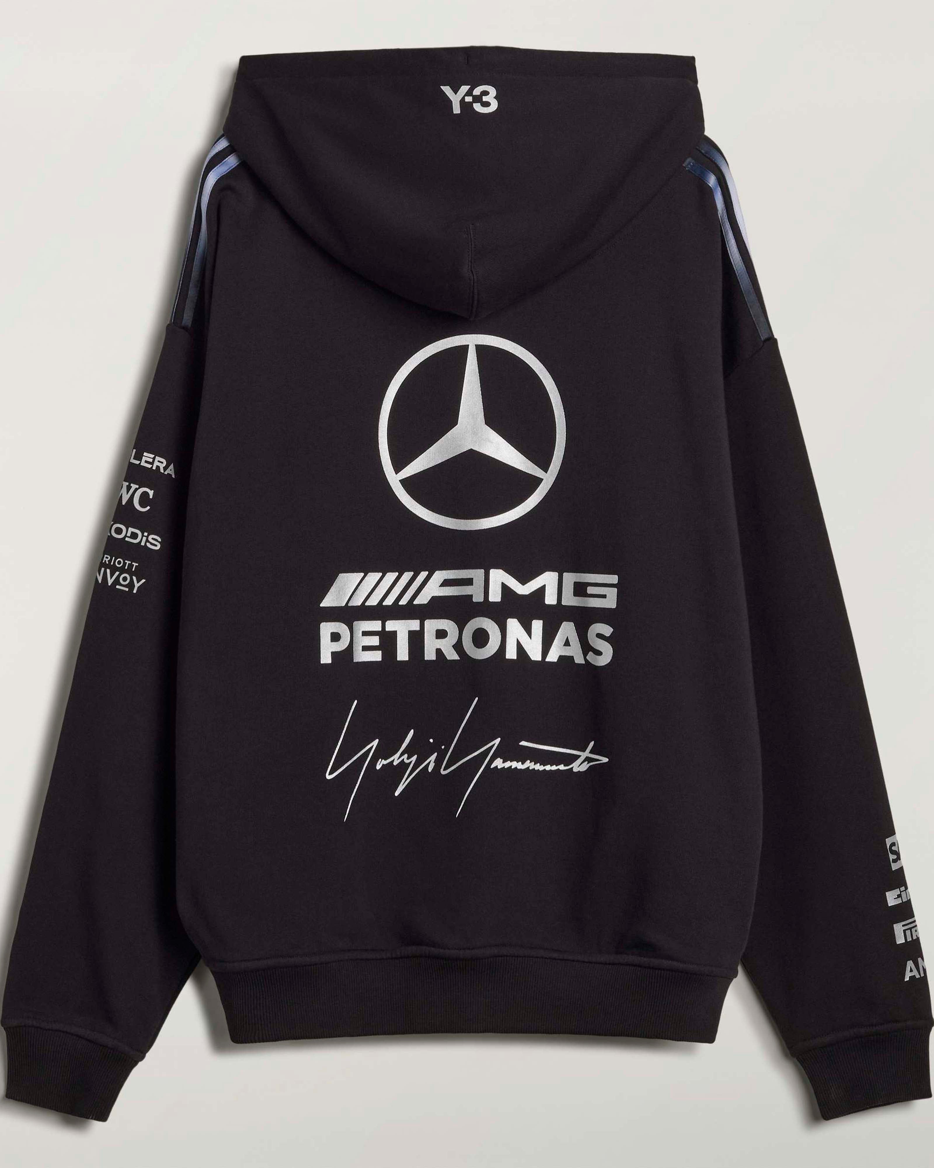 Mercedes-AMG PETRONAS F1 Team Y-3 Team Hoody - Black (2026