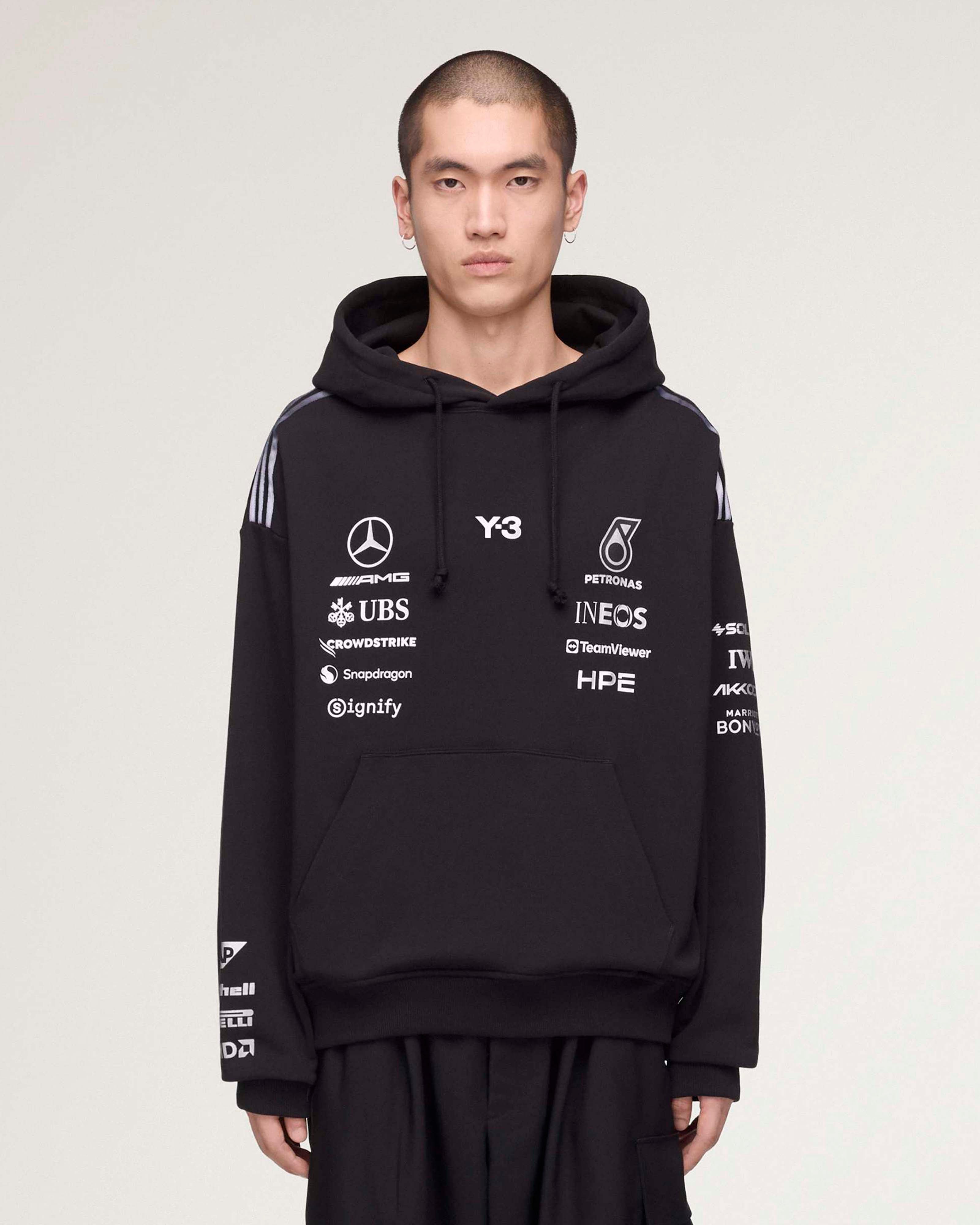 Y-3 Team Hoody Black