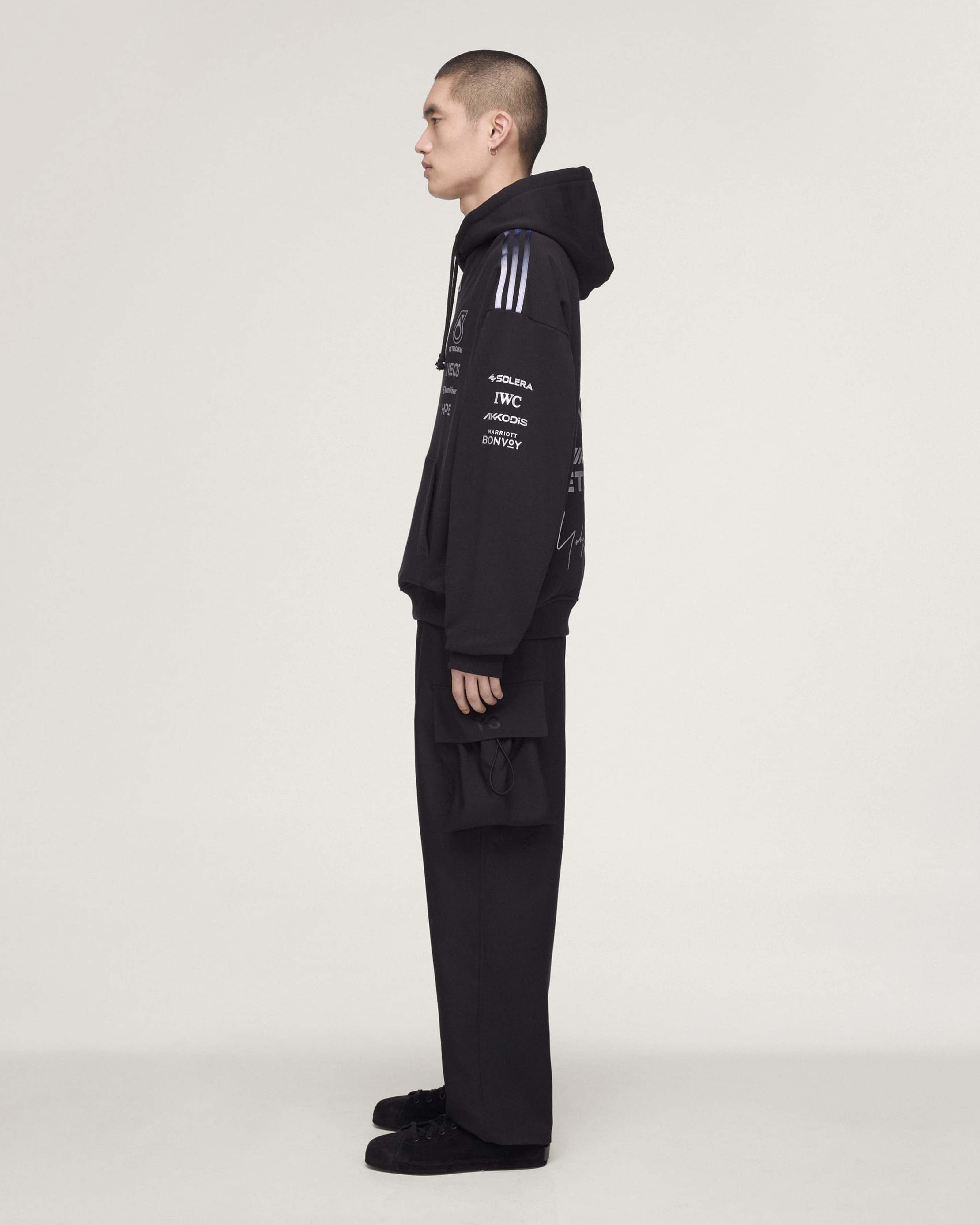 Y-3 Team Hoody Black