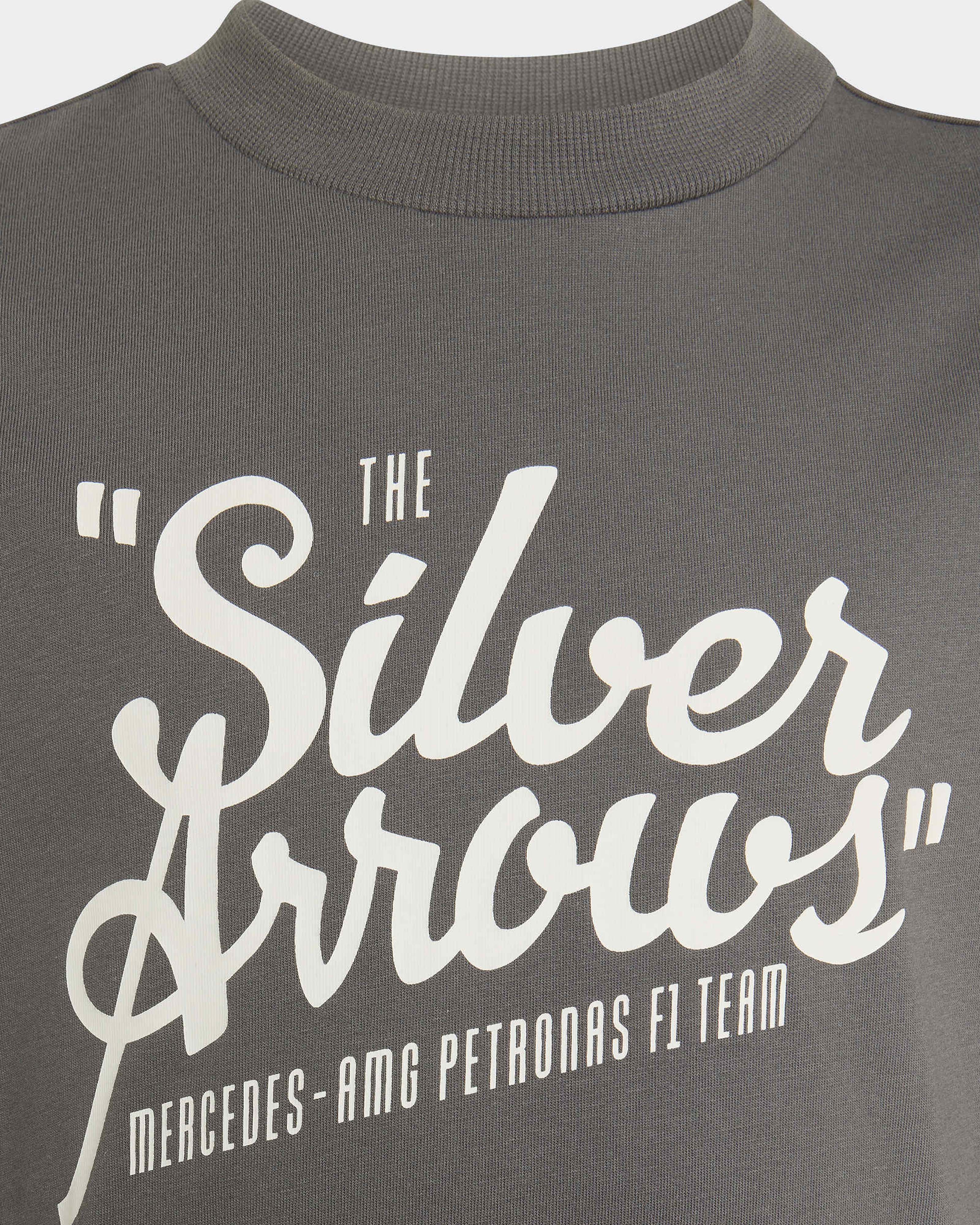 Kids Silver Arrows Heritage T-shirt Grey