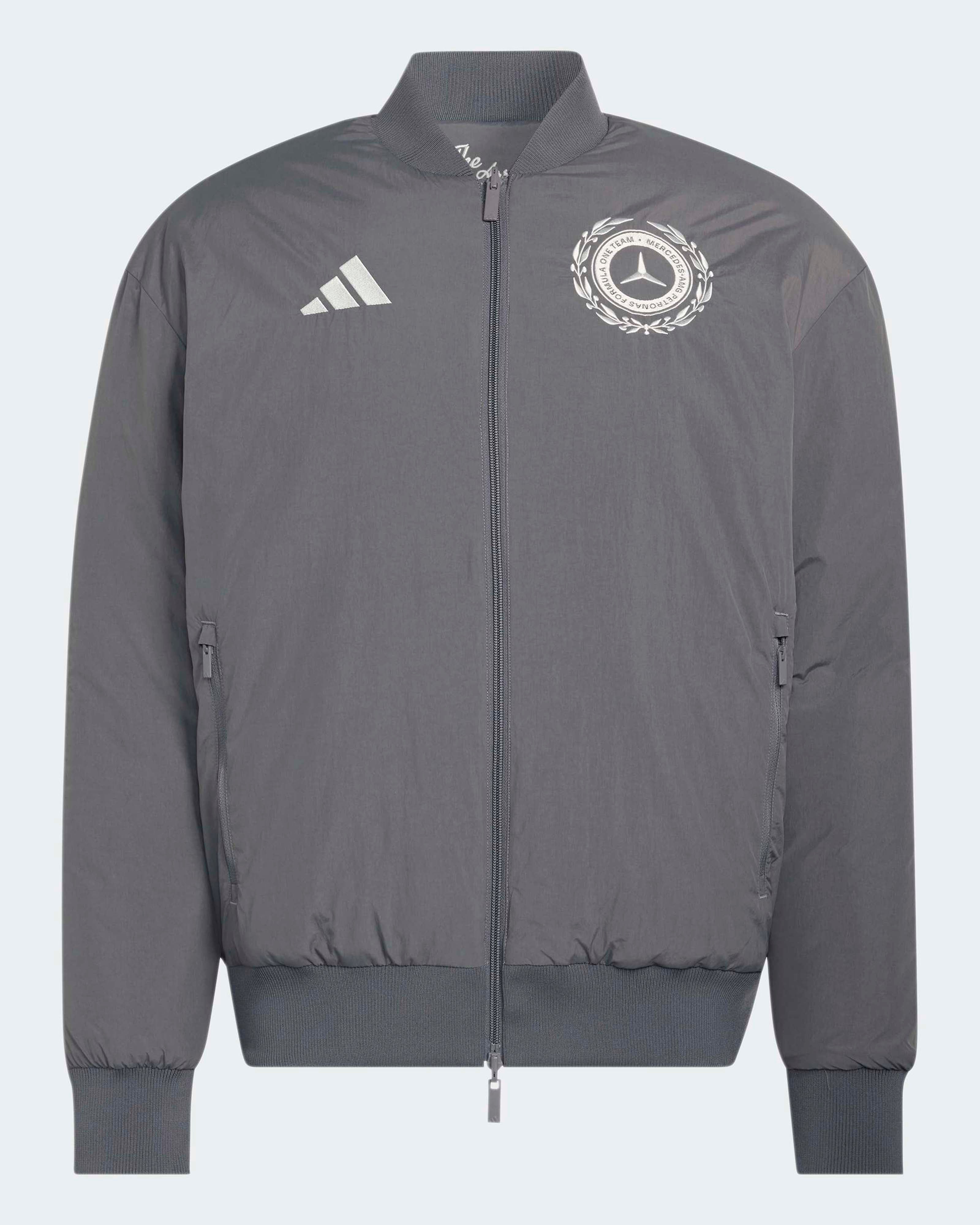 Mens Silver Arrows Icon Jacket Grey
