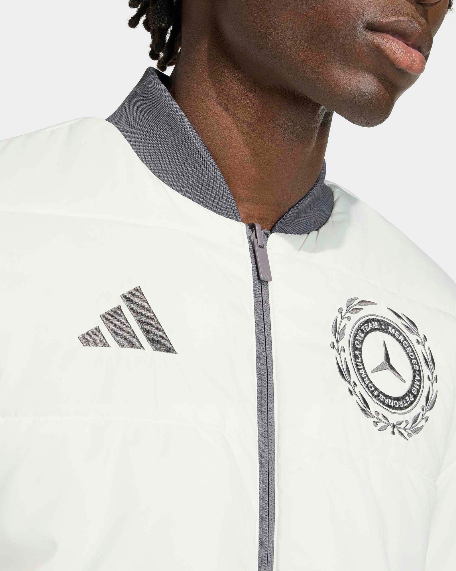 Mens Silver Arrows Icon Jacket Grey