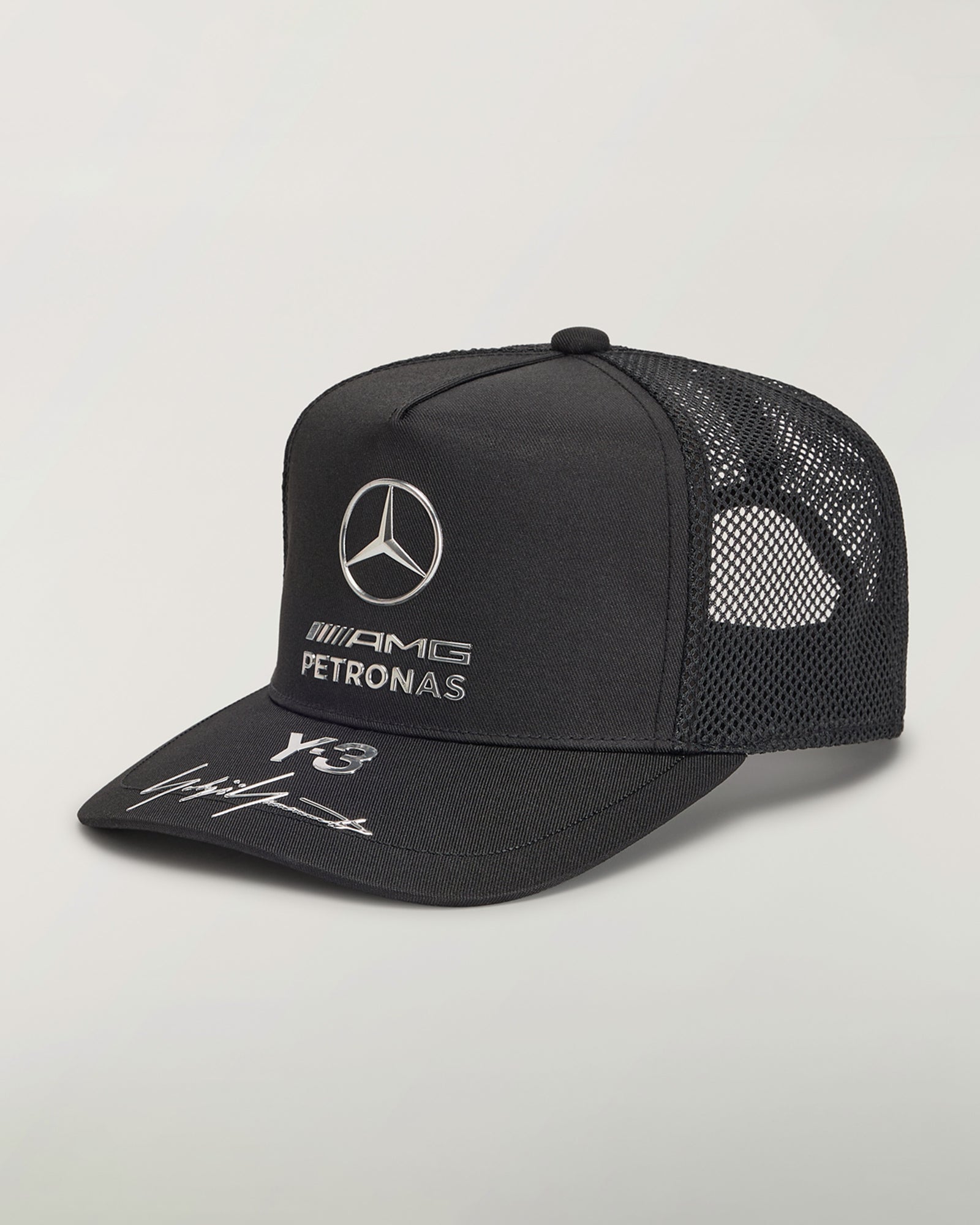 Y-3 Trucker Cap Black