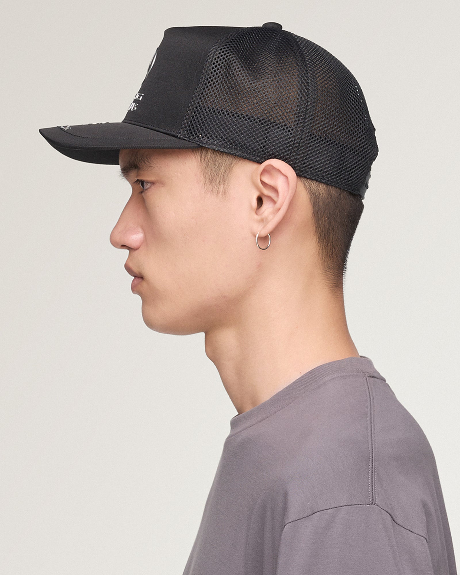 Y-3 Trucker Cap Black