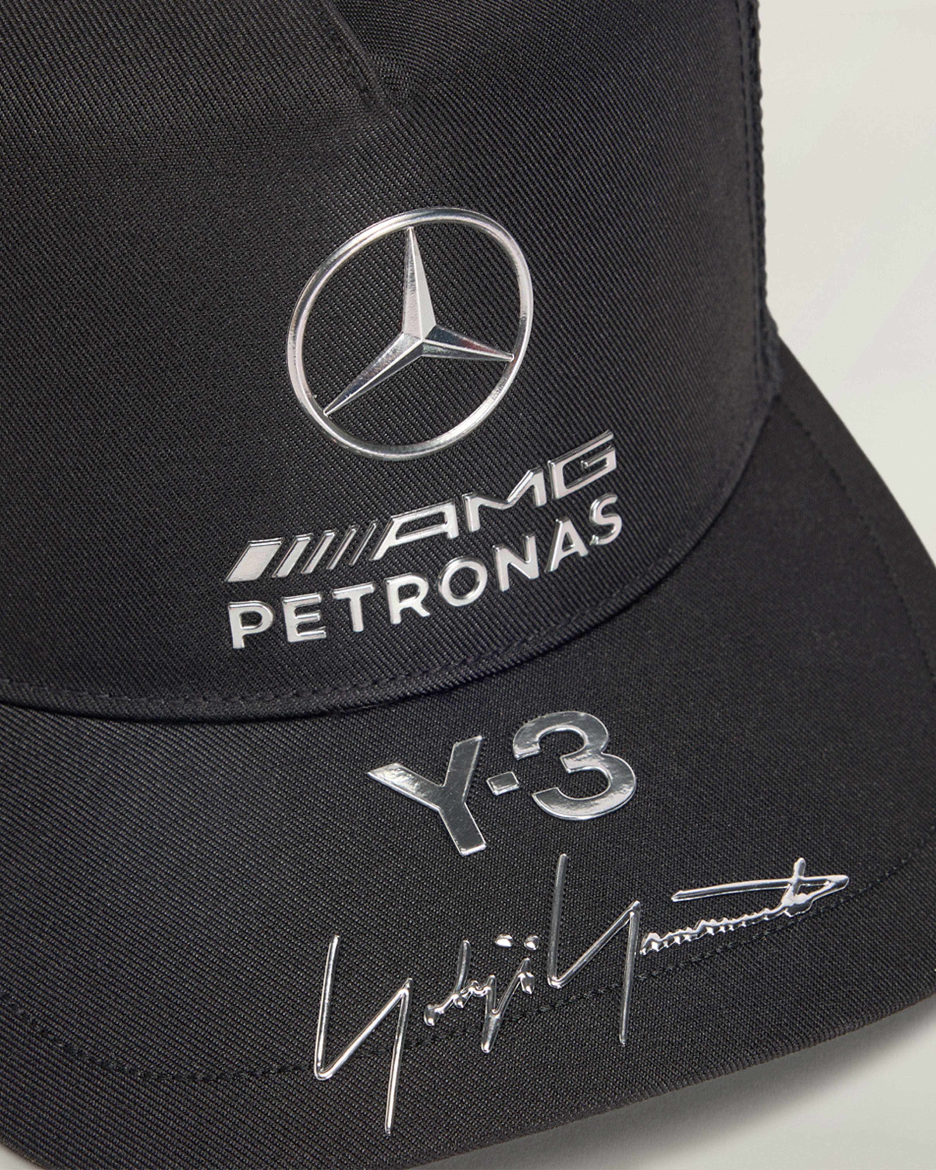 Y-3 Trucker Cap - Black (2026) | Mercedes-AMG PETRONAS F1 Team