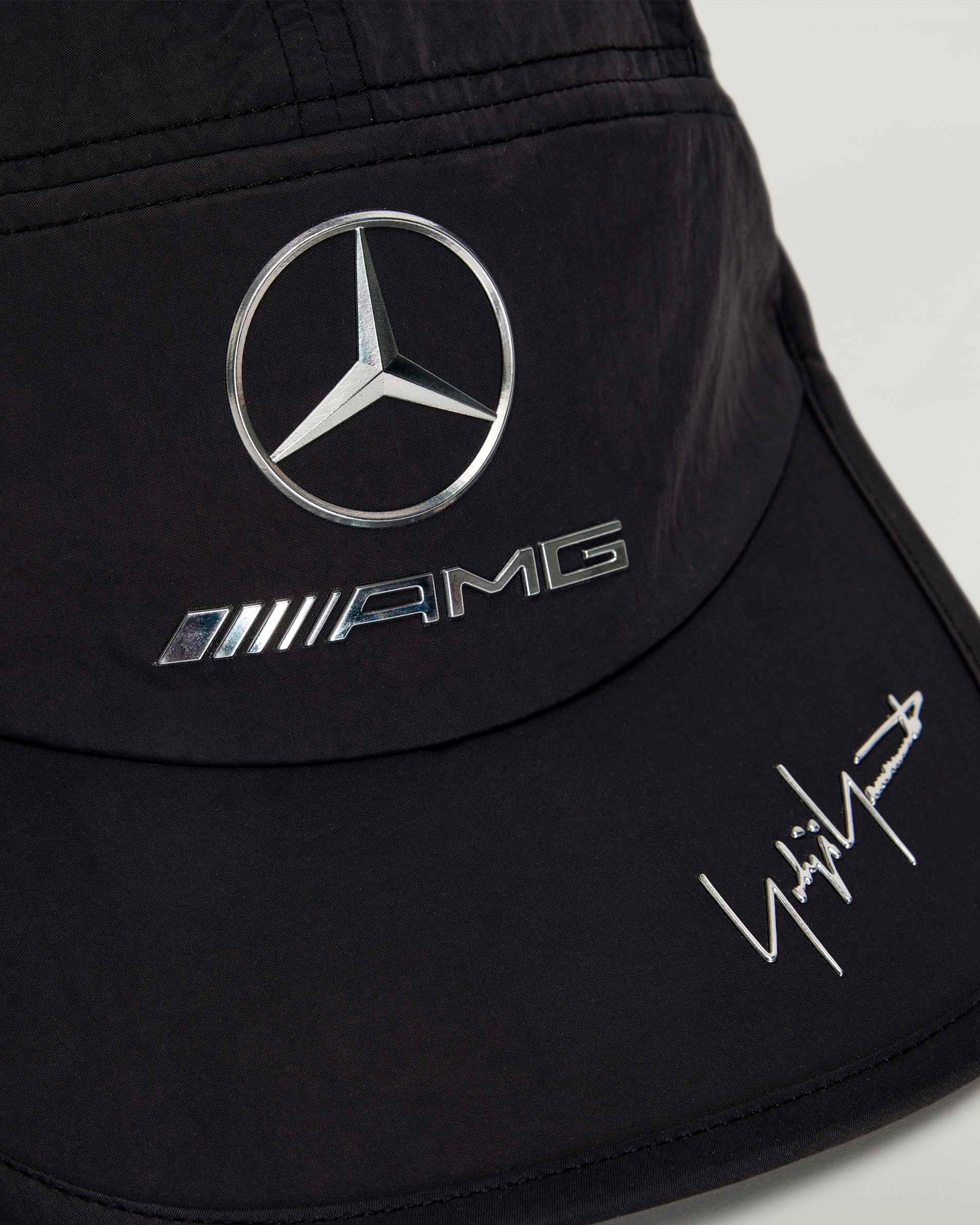 【新品】Mercedes-Benz AMG PETRONAS コラボ限定キャップ Y-3 Trucker Cap - Black (2026) | Mercedes-AMG PETRONAS F1 Team