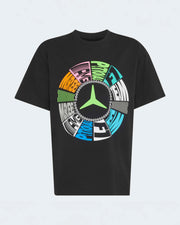 Kids Lights On T-shirt Black