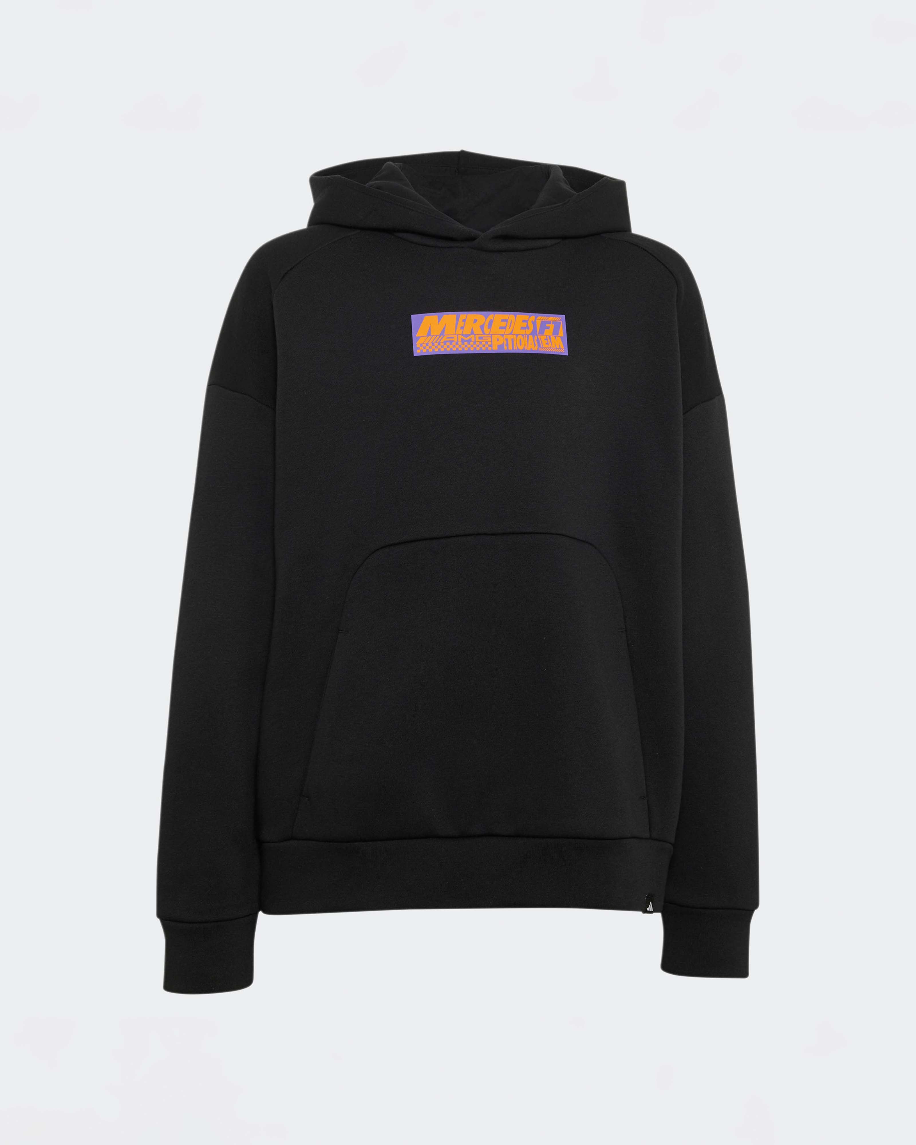 Kids Lights On Hoody Black