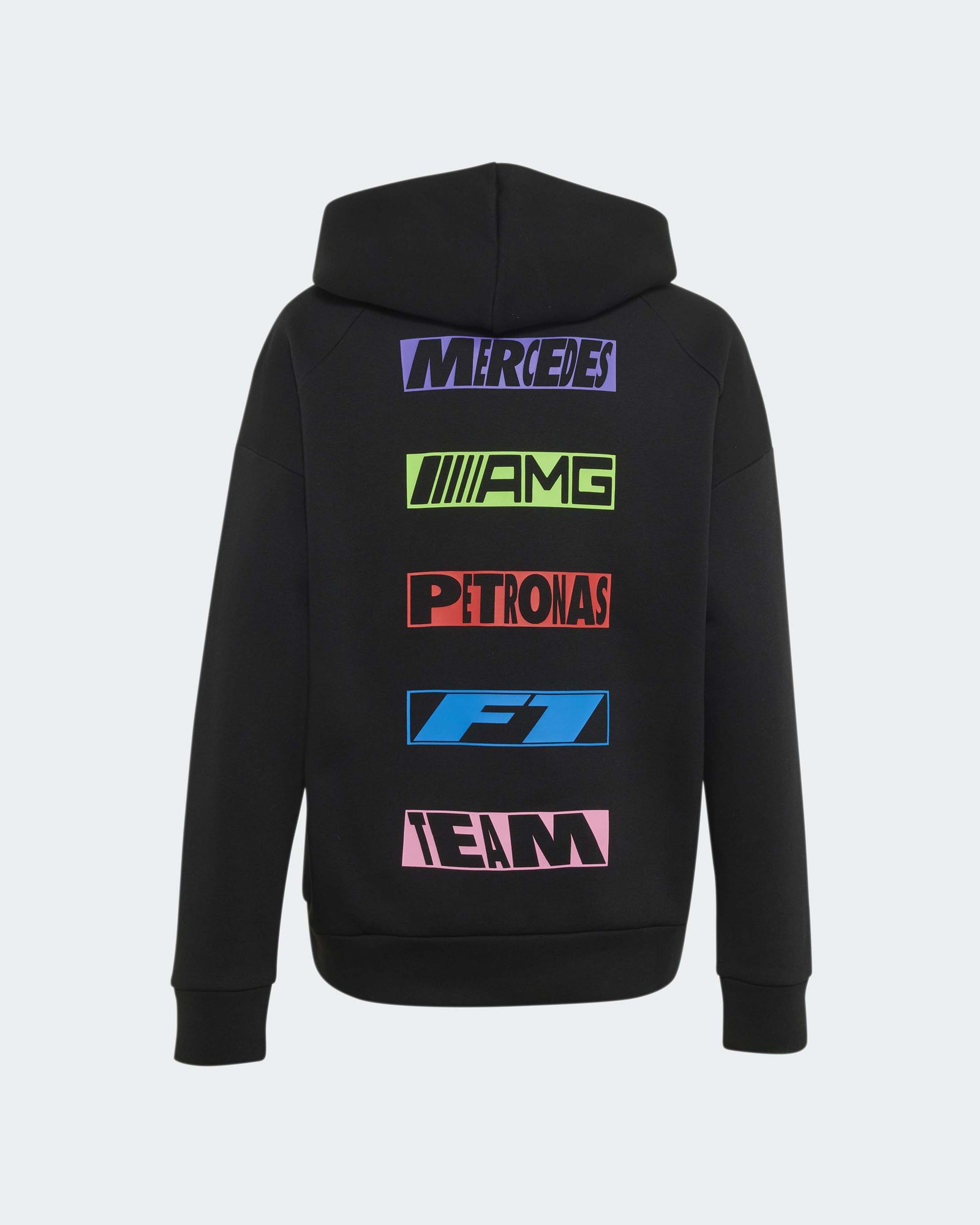 Kids Lights On Hoody Black