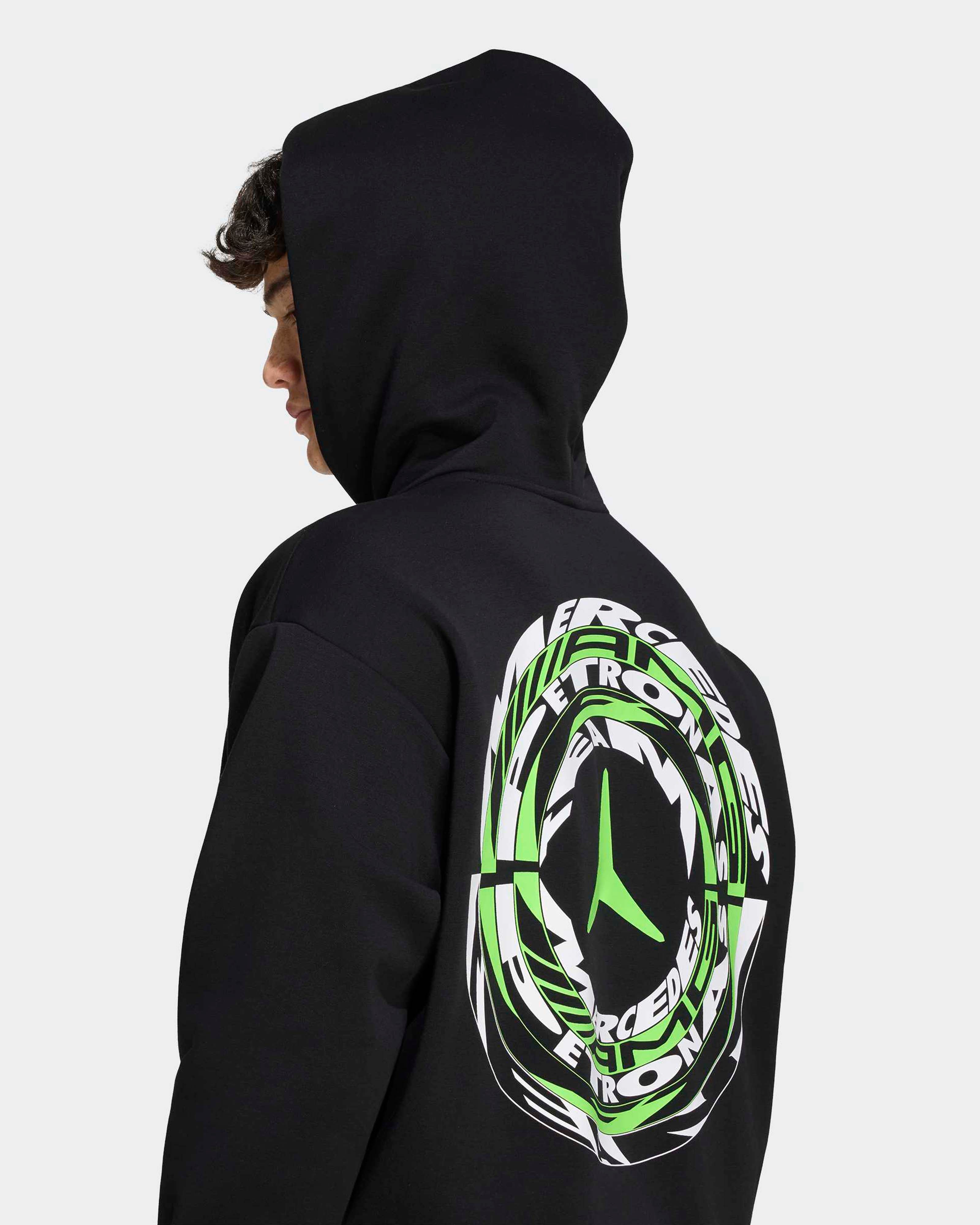 Unisex Lights On Hoody Black