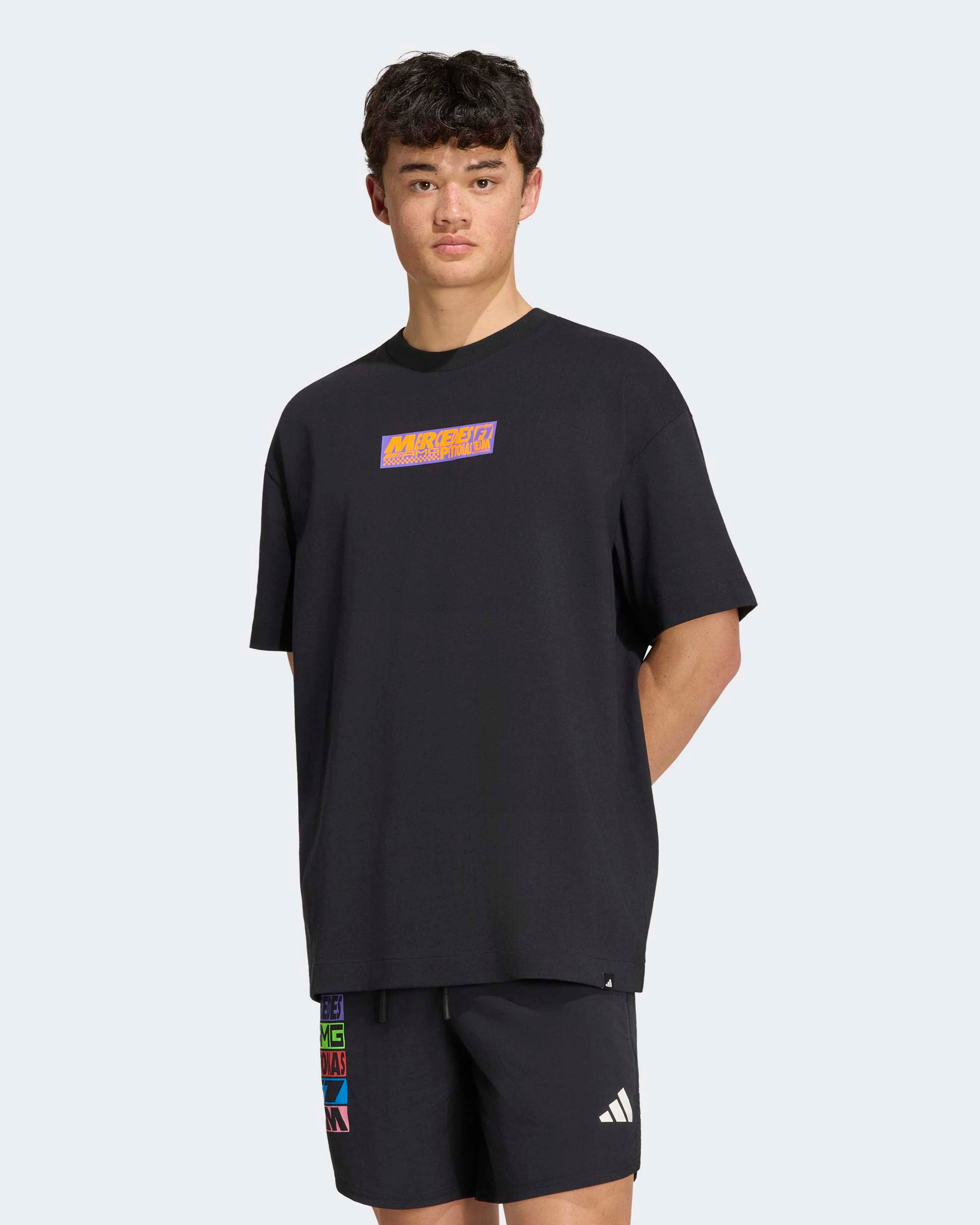 Unisex Lights On T-shirt Black