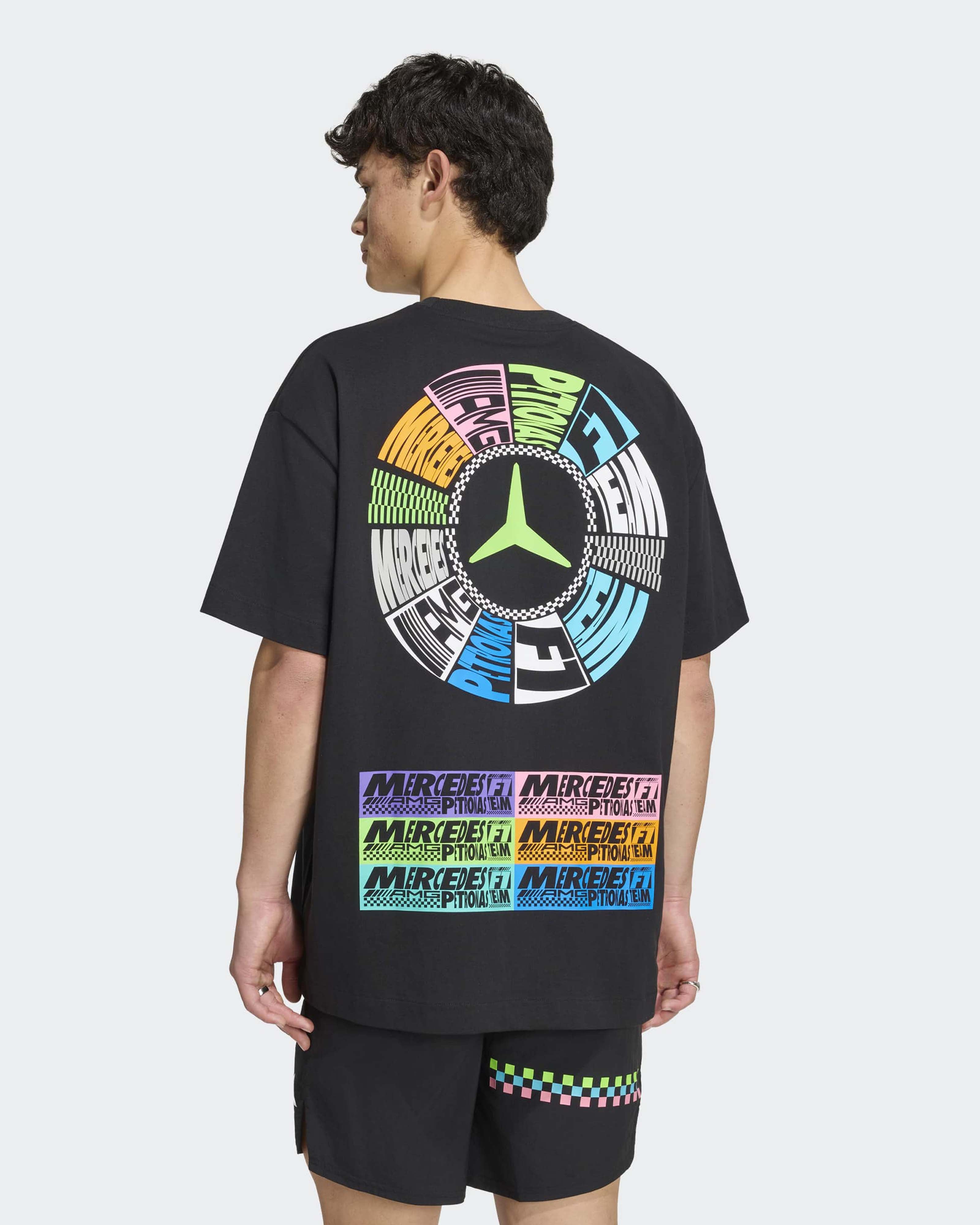 Unisex Lights On T-shirt Black
