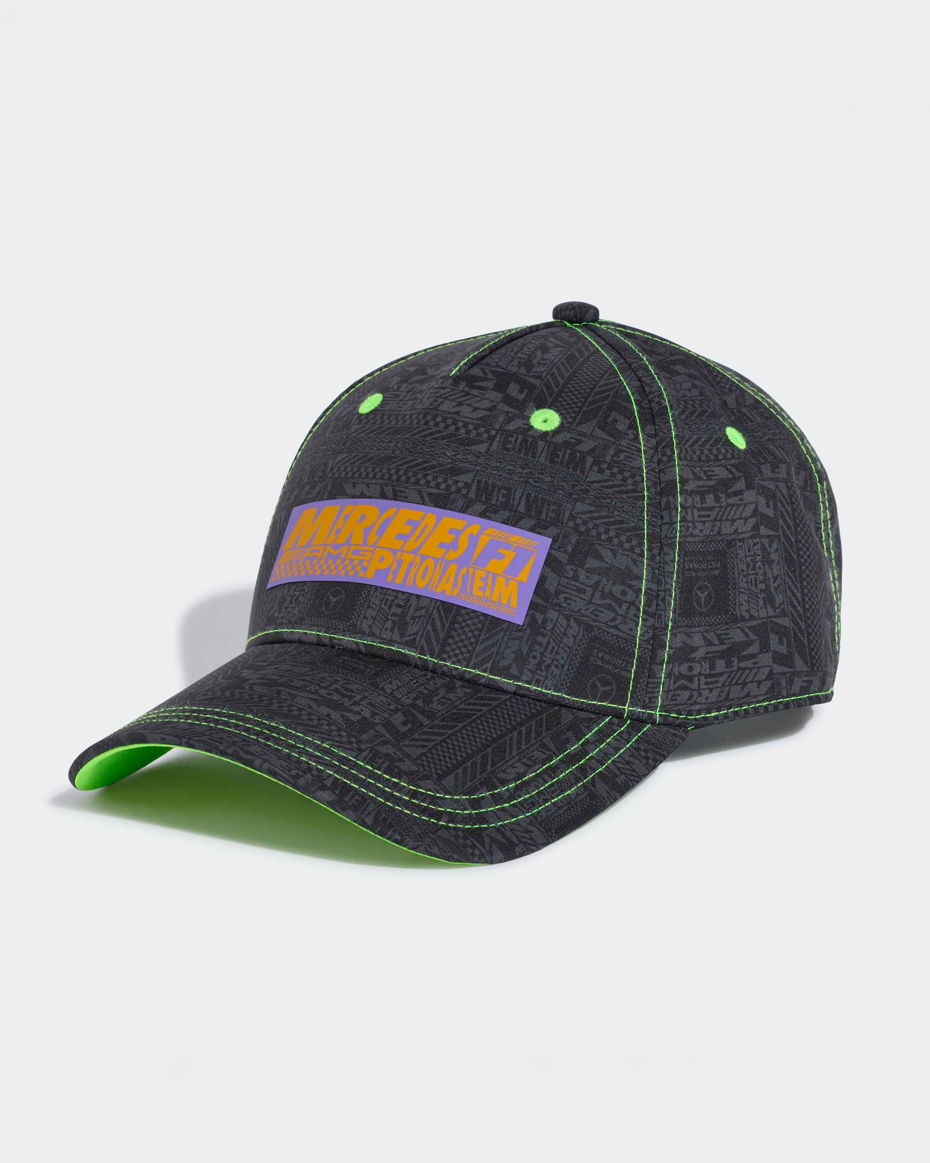 Lights On Cap Black