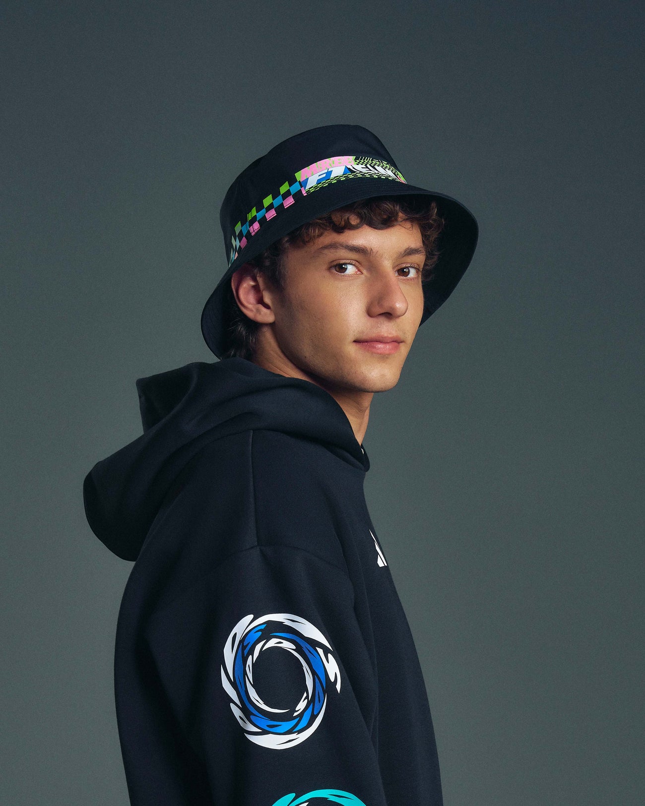 Lights On Bucket Hat Black