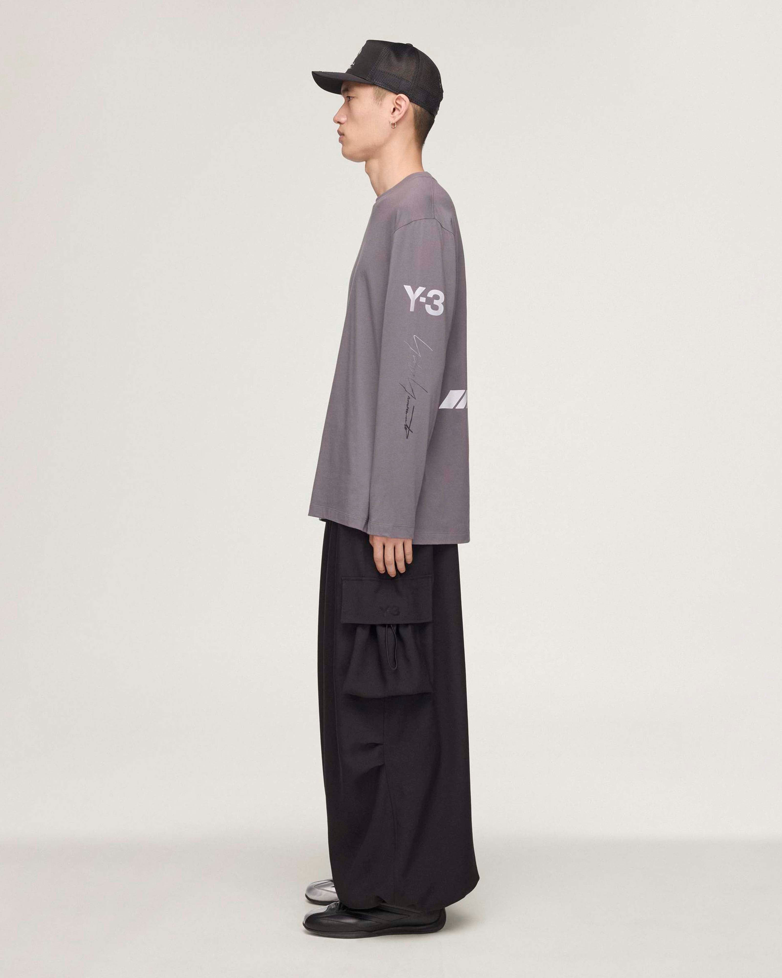 Y-3 Chaos Long-Sleeve T-shirt Grey