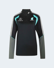 Womens 2026 Mechanics Quarter Zip Black