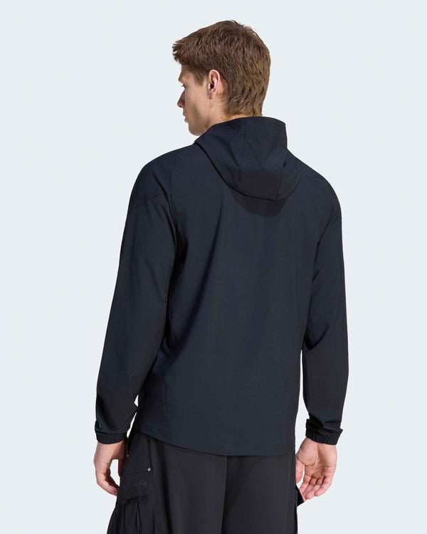 Mens Lights Out Vis Tech Jacket Black