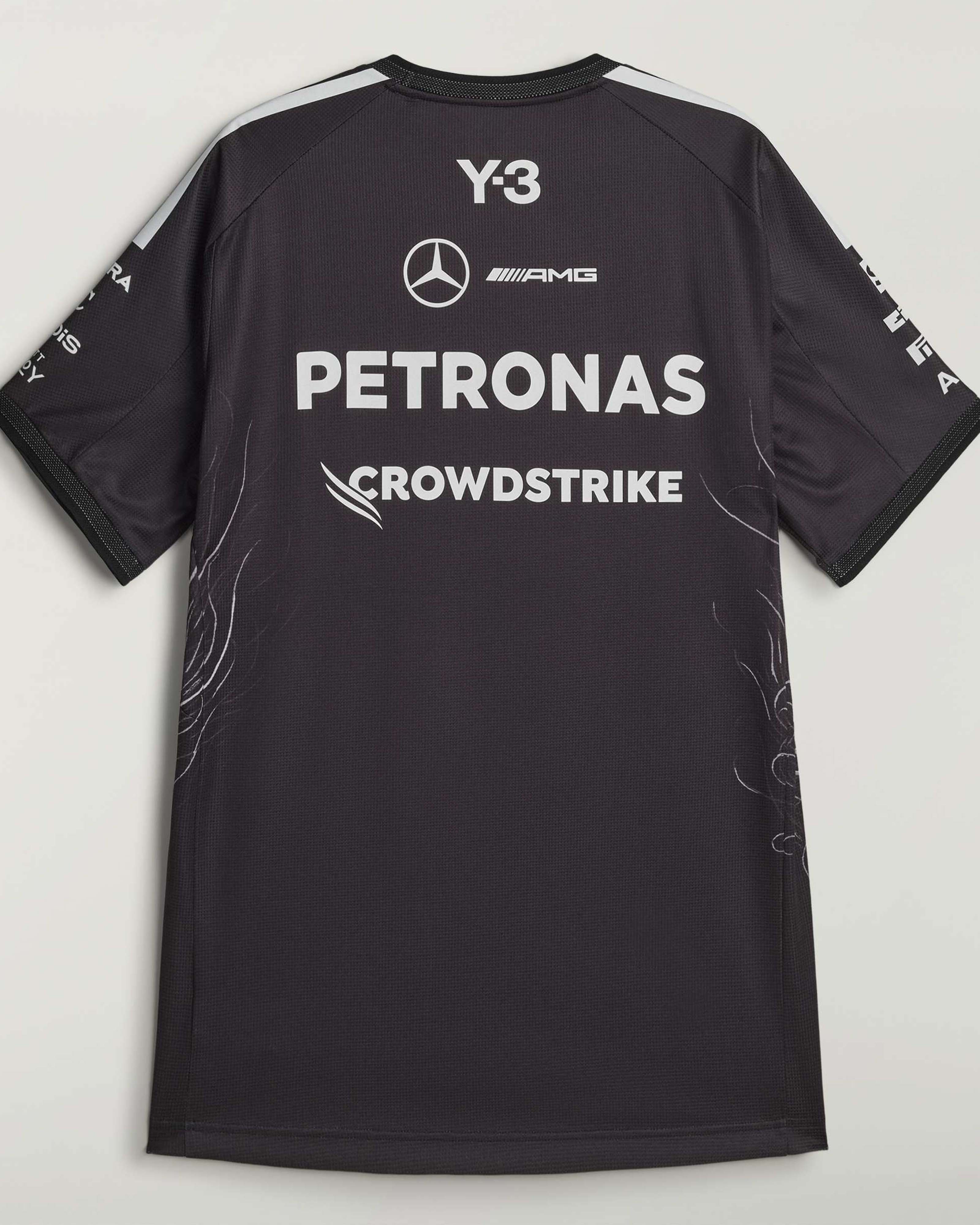 Y-3 Short-Sleeve Team Driver Tee Black