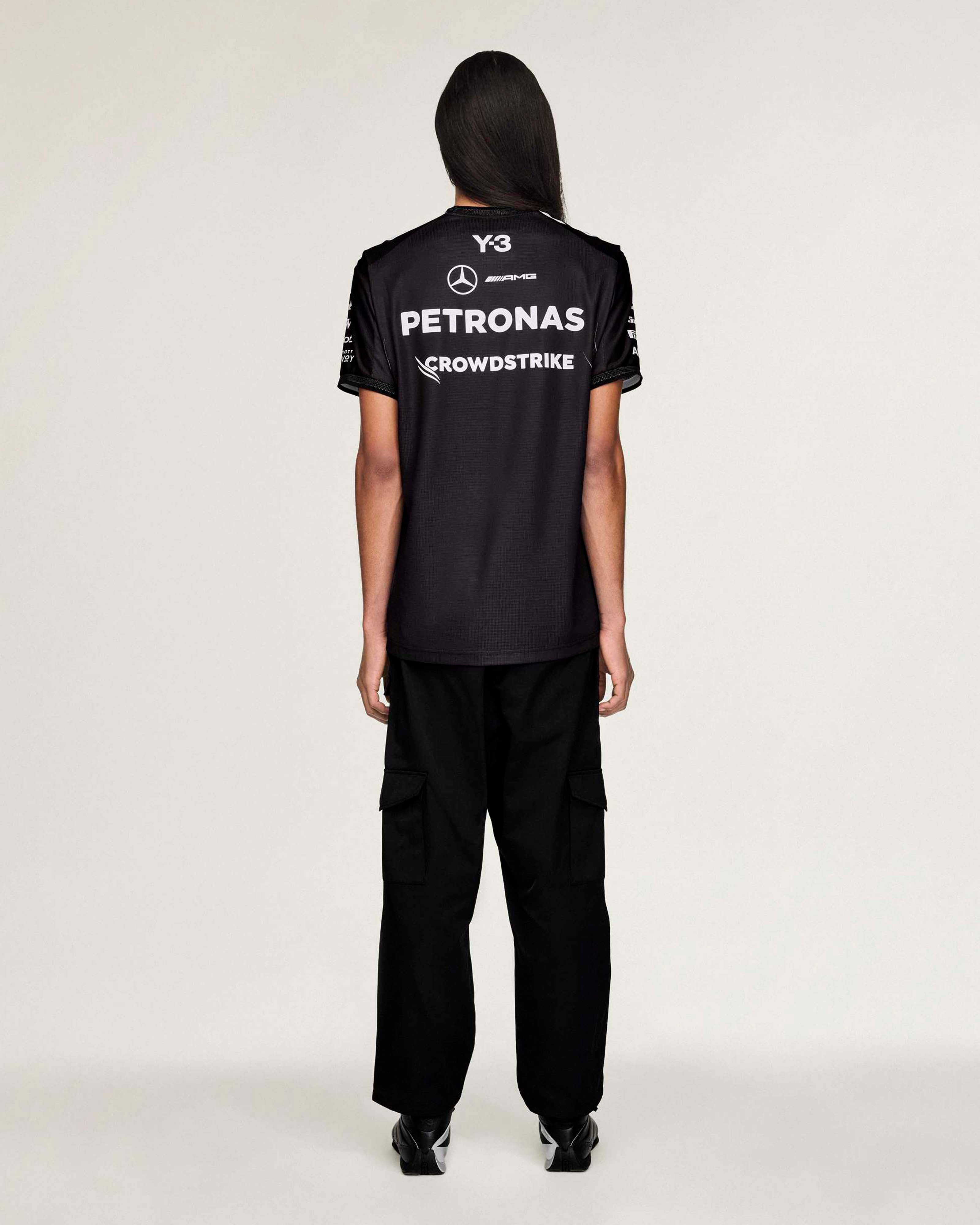 Y-3 Short-Sleeve Team Driver Tee Black