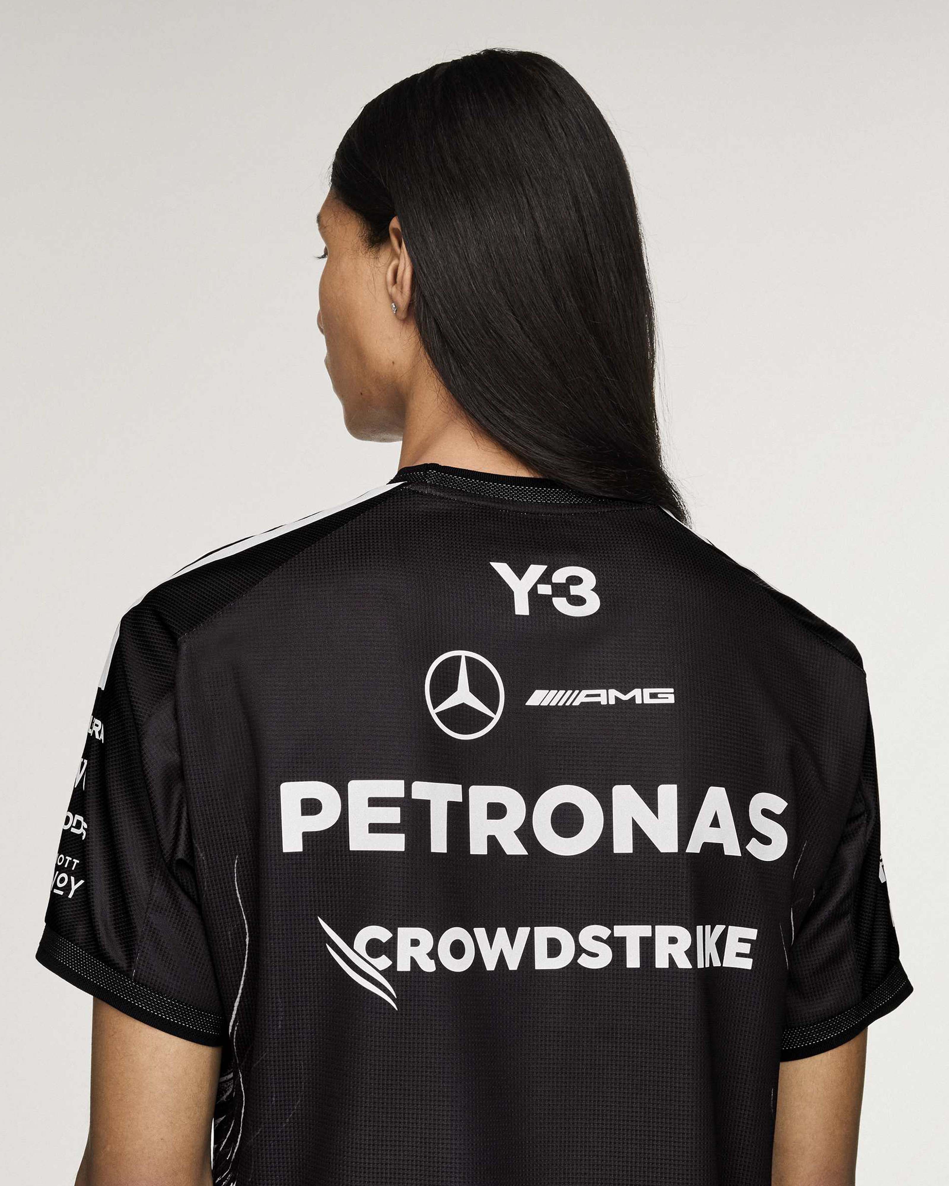 Y-3 Short-Sleeve Team Driver Tee Black