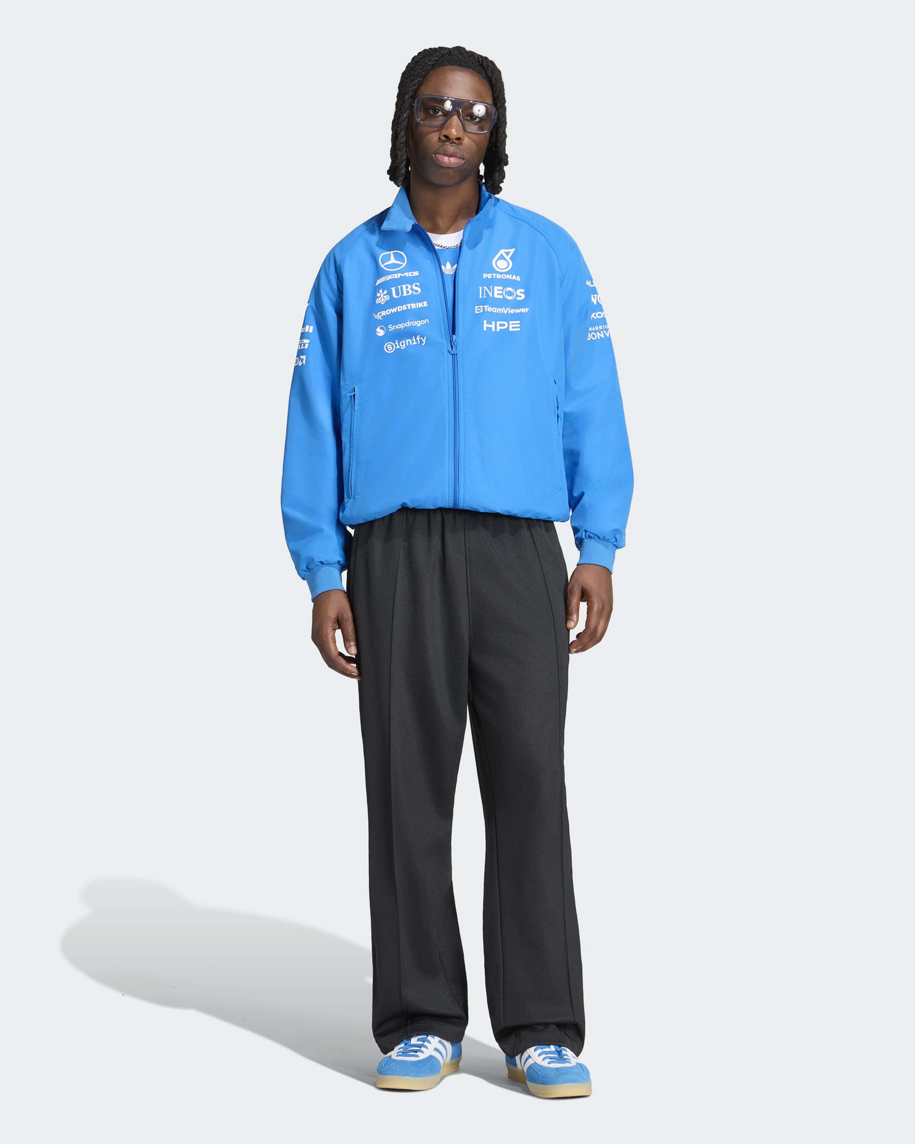 Mens 2026 Blue Wonder Team Harrington Jacket Blue