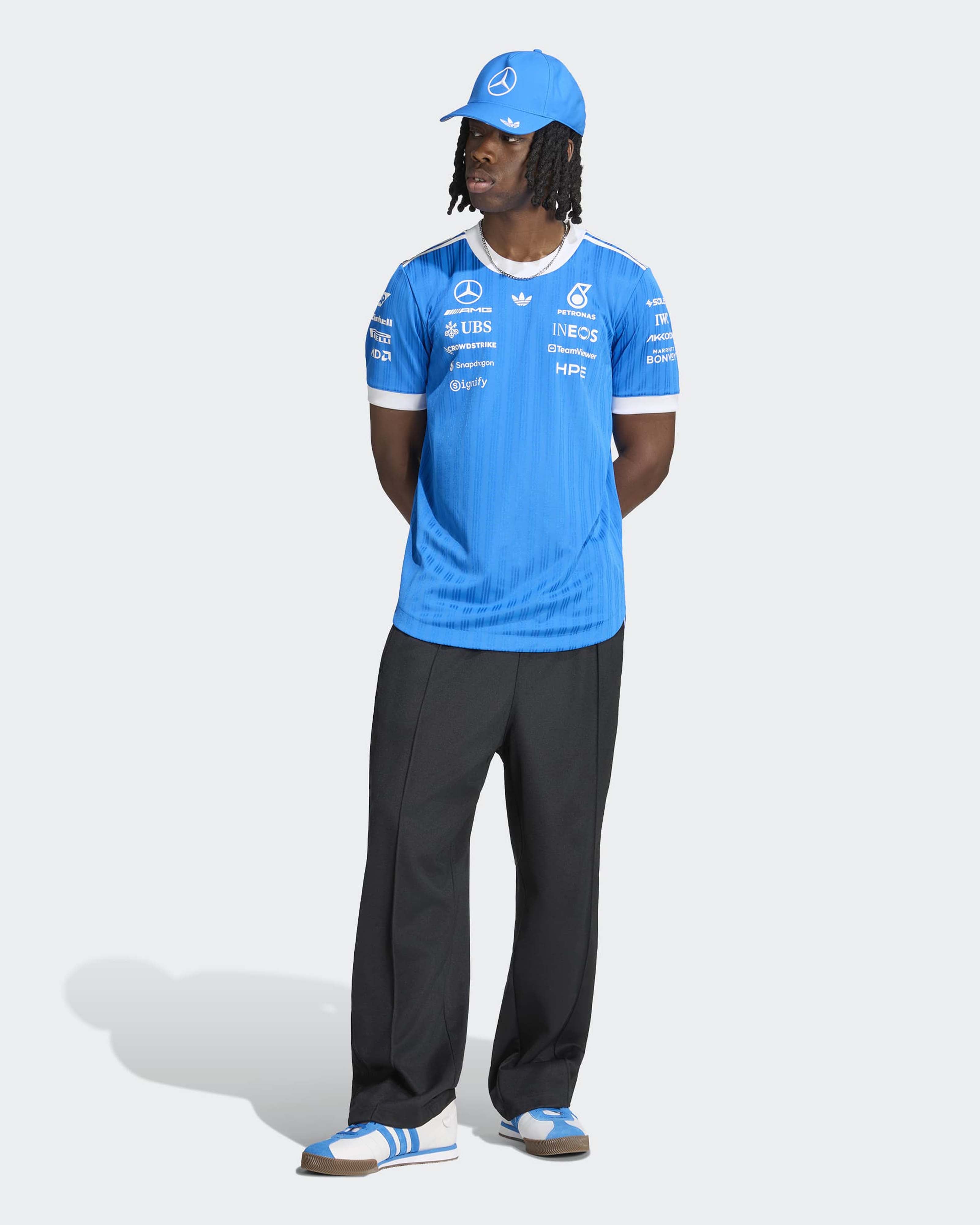 Mens 2026 Blue Wonder Authentic Driver Tee Blue