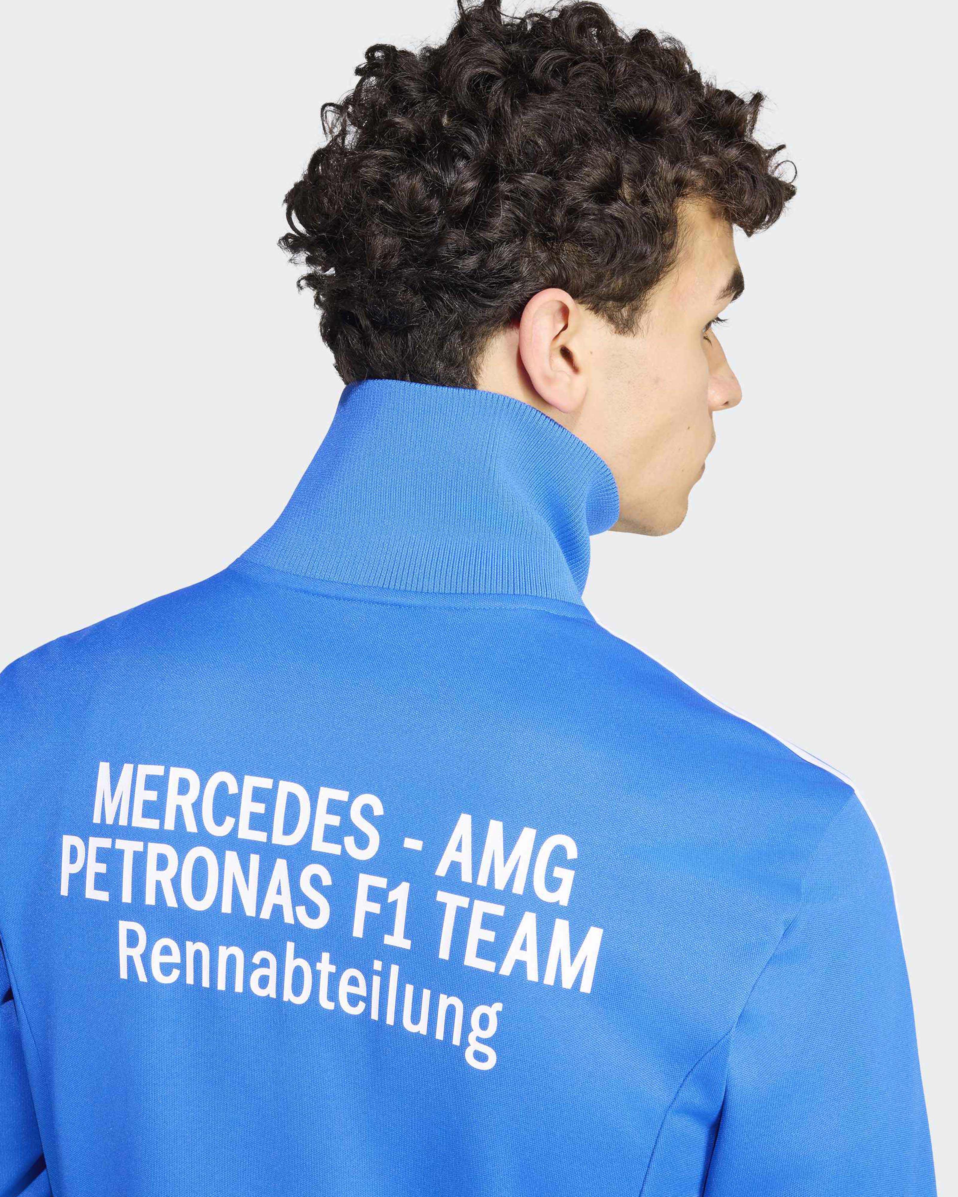 Mens Blue Wonder Track Top Blue