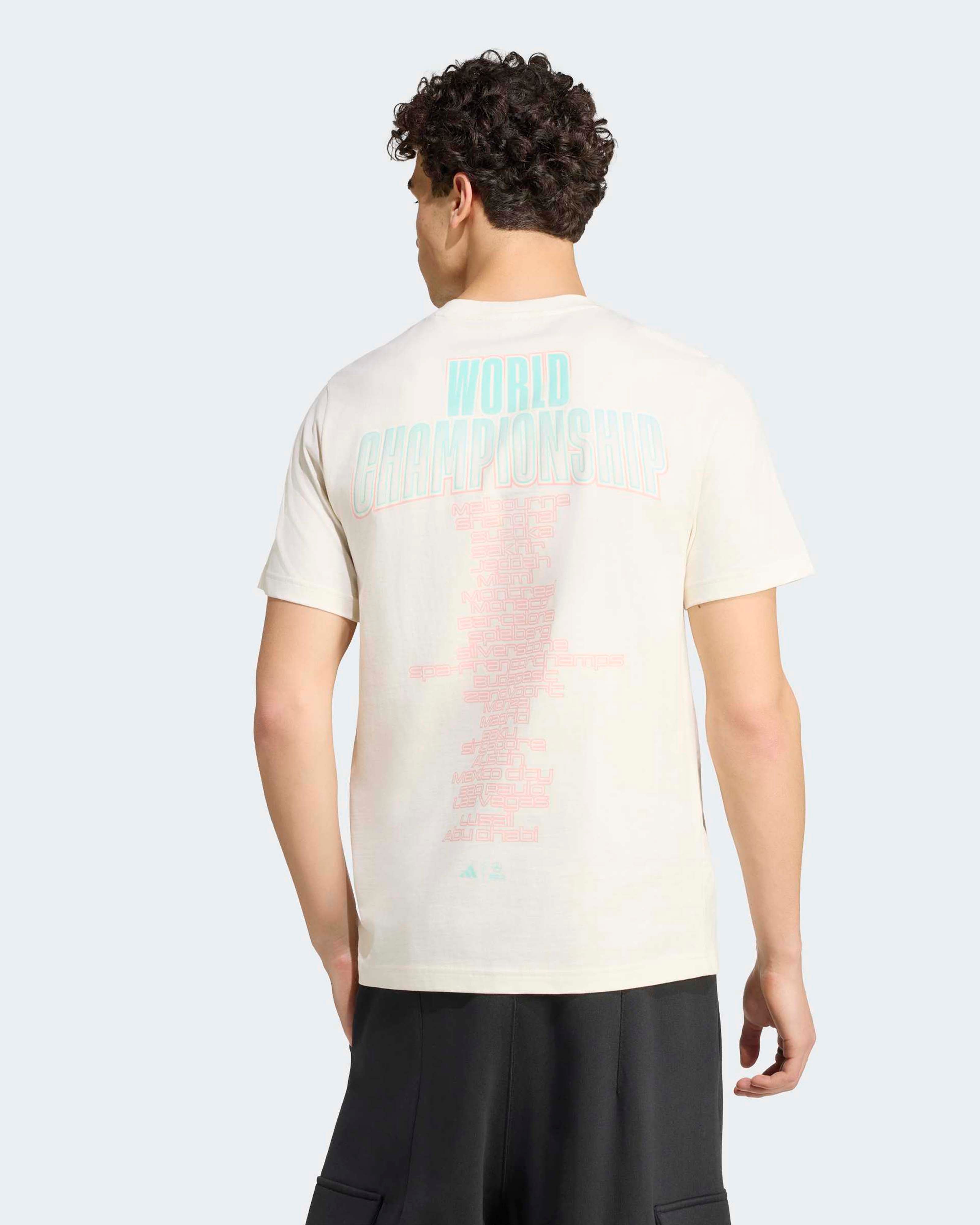 Mens Miami Graphic T-shirt Off White
