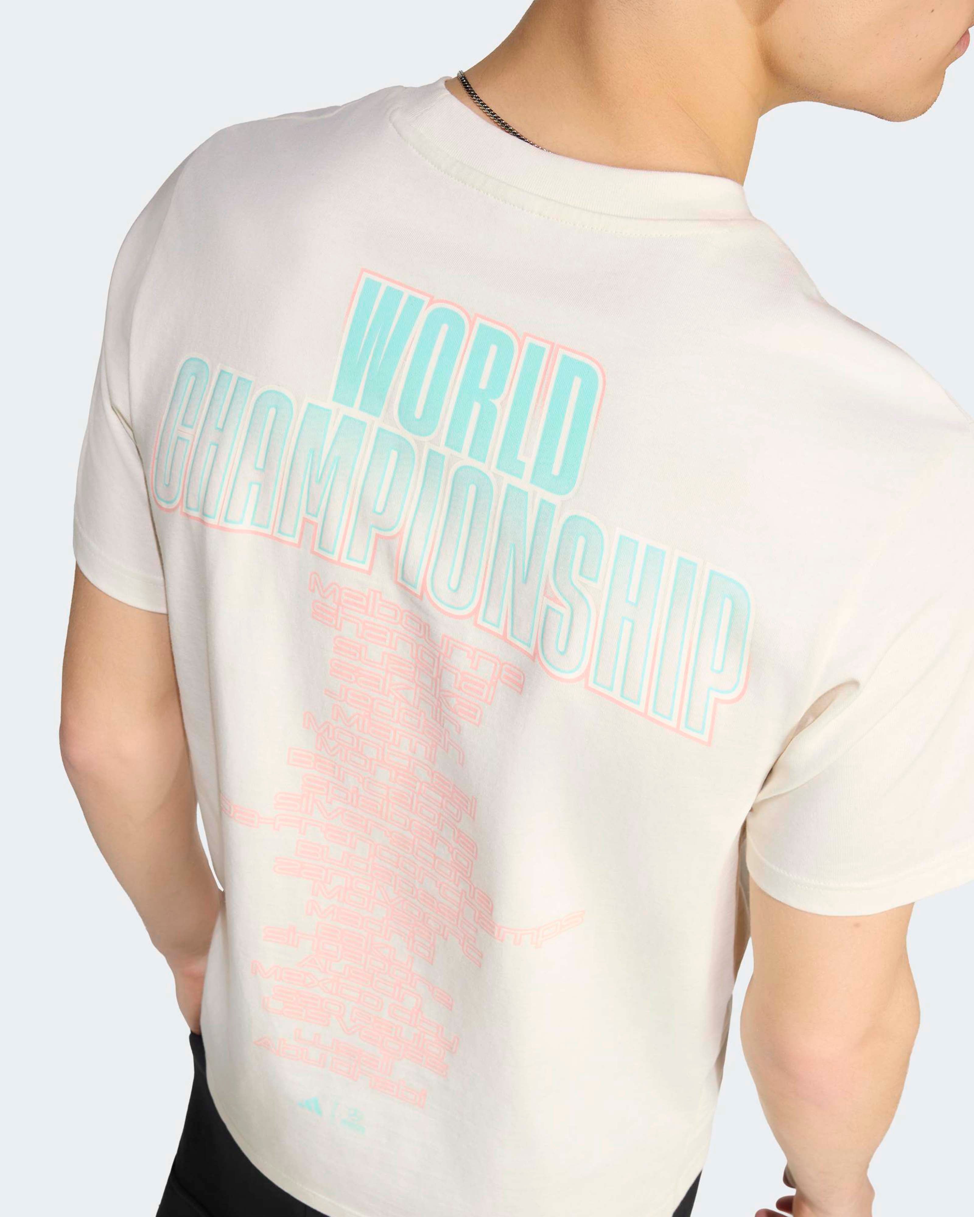 Mens Miami Graphic T-shirt Off White